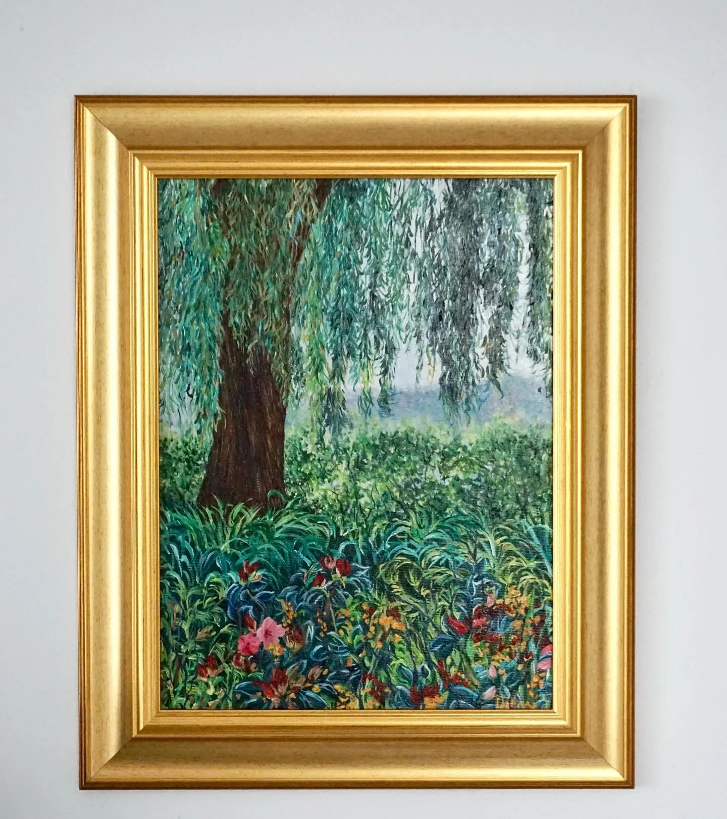 &ldquo;Monet&rsquo;s Willow&rdquo;🍃
🎨oil on canvas
#monet #impressionism #giverny #impressionist #impressionistart #claudemonet #monetgarden #slovakart #luxembourgart #slovakartist #luxembourgsrtist #luxembourg #artclassic_anna #artcollectors