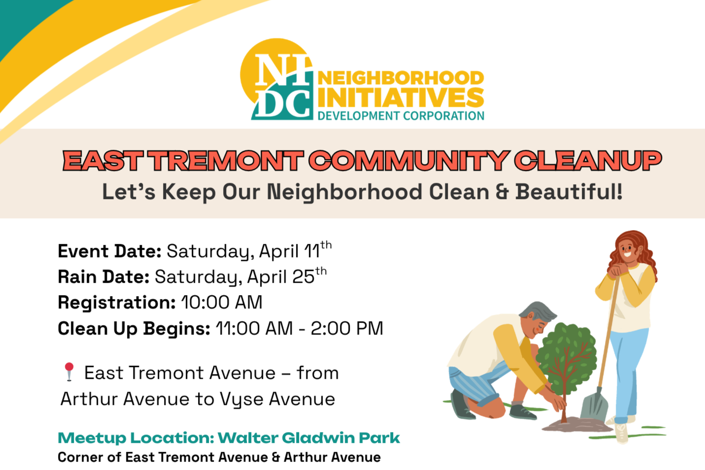 East Tremont Community Cleanup