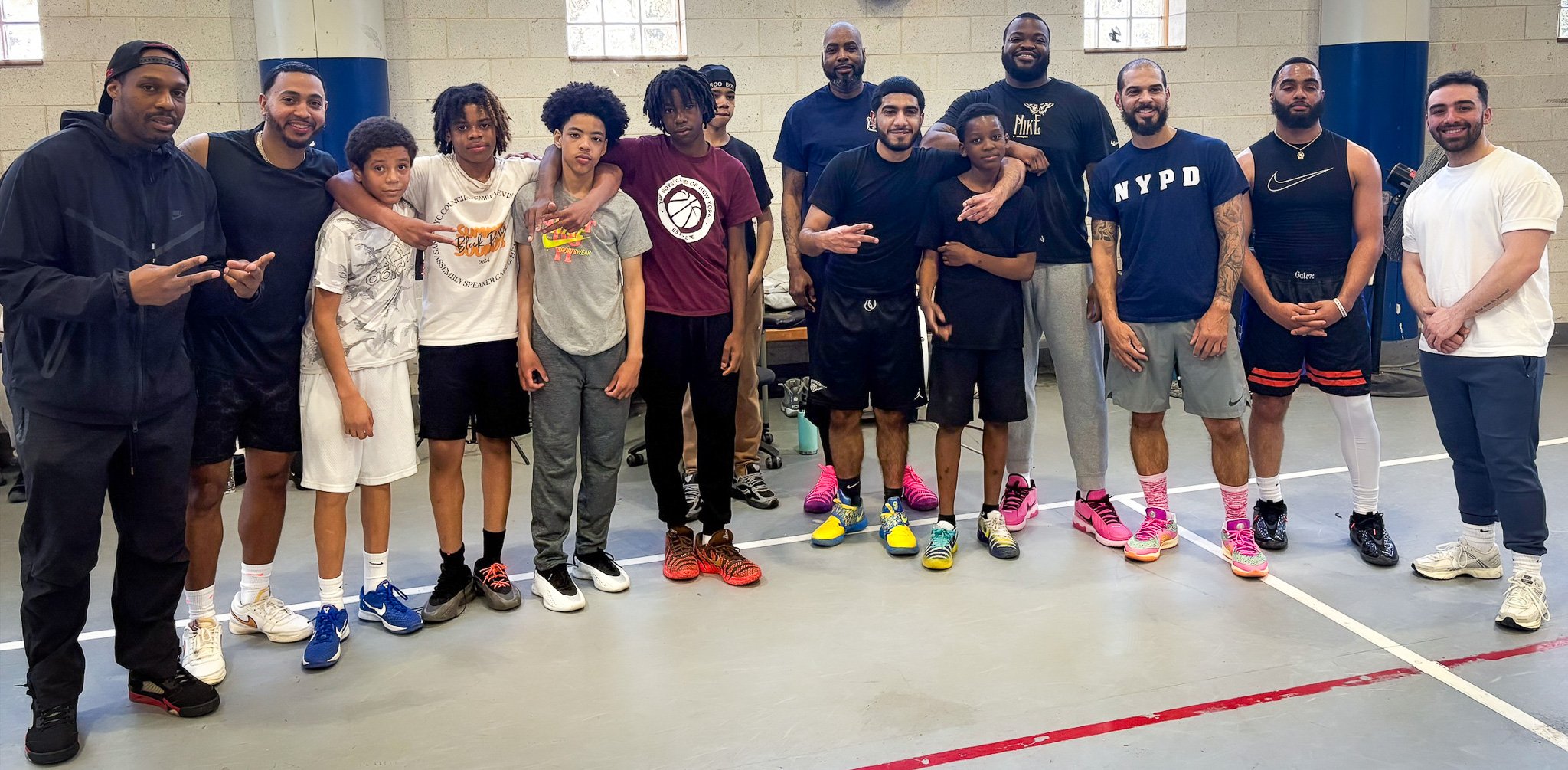 Building Community Through the Annual Cops vs. Kids Basketball Game