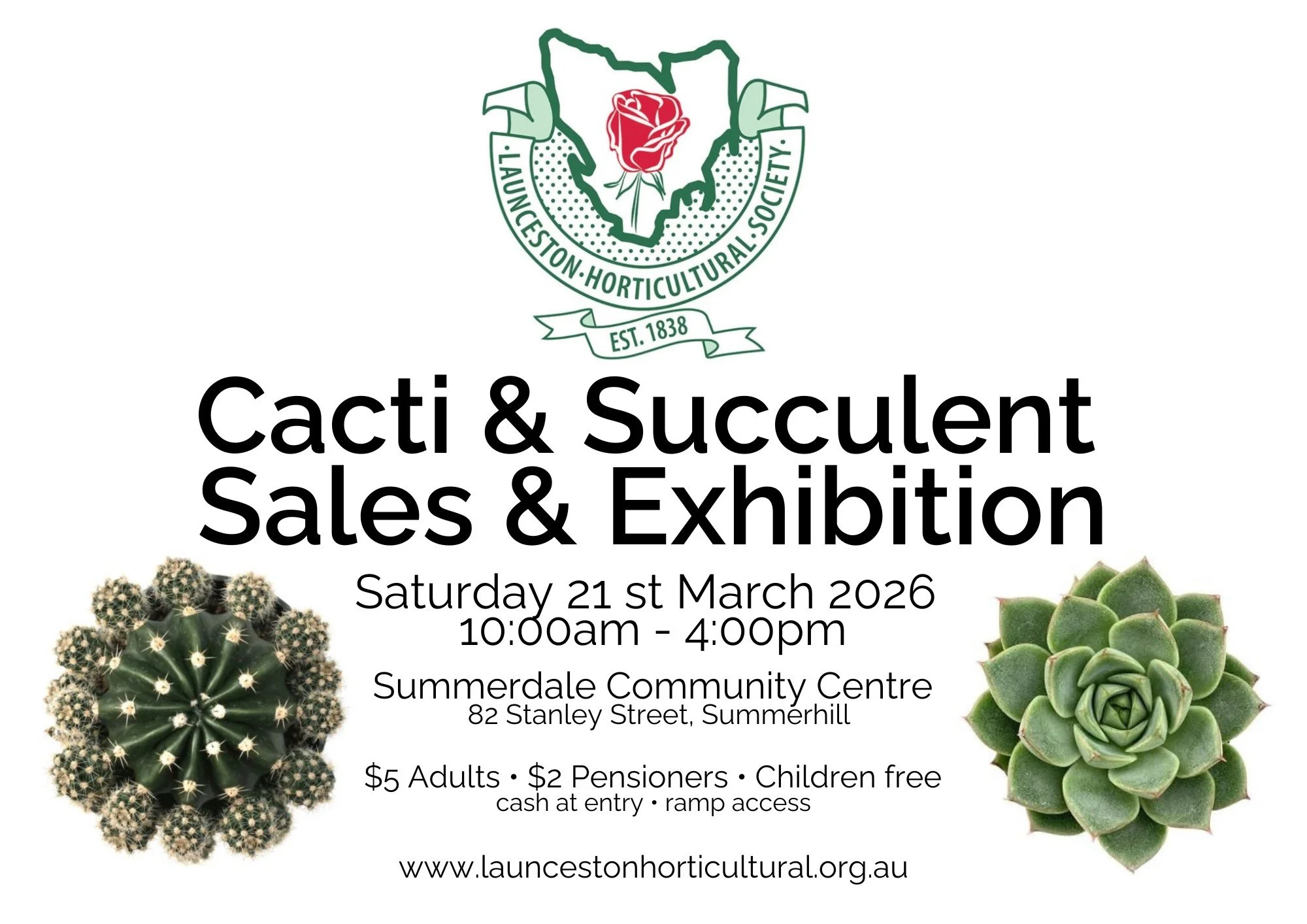 Cacti &amp; Succulent Sales &amp; Exhibition