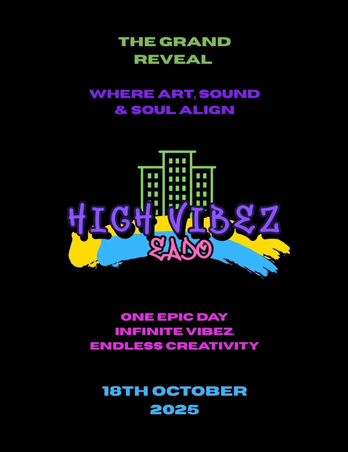 ✨ THE GRAND REVEAL OF HIGH VIBEZ EaDo ✨

Houston, it&rsquo;s finally here! 💜 On October 18th, I&rsquo;m opening the doors to my heart, my creative space, and the dream I&rsquo;ve been pouring my energy into. This is more than an event, it&rsquo;s a 