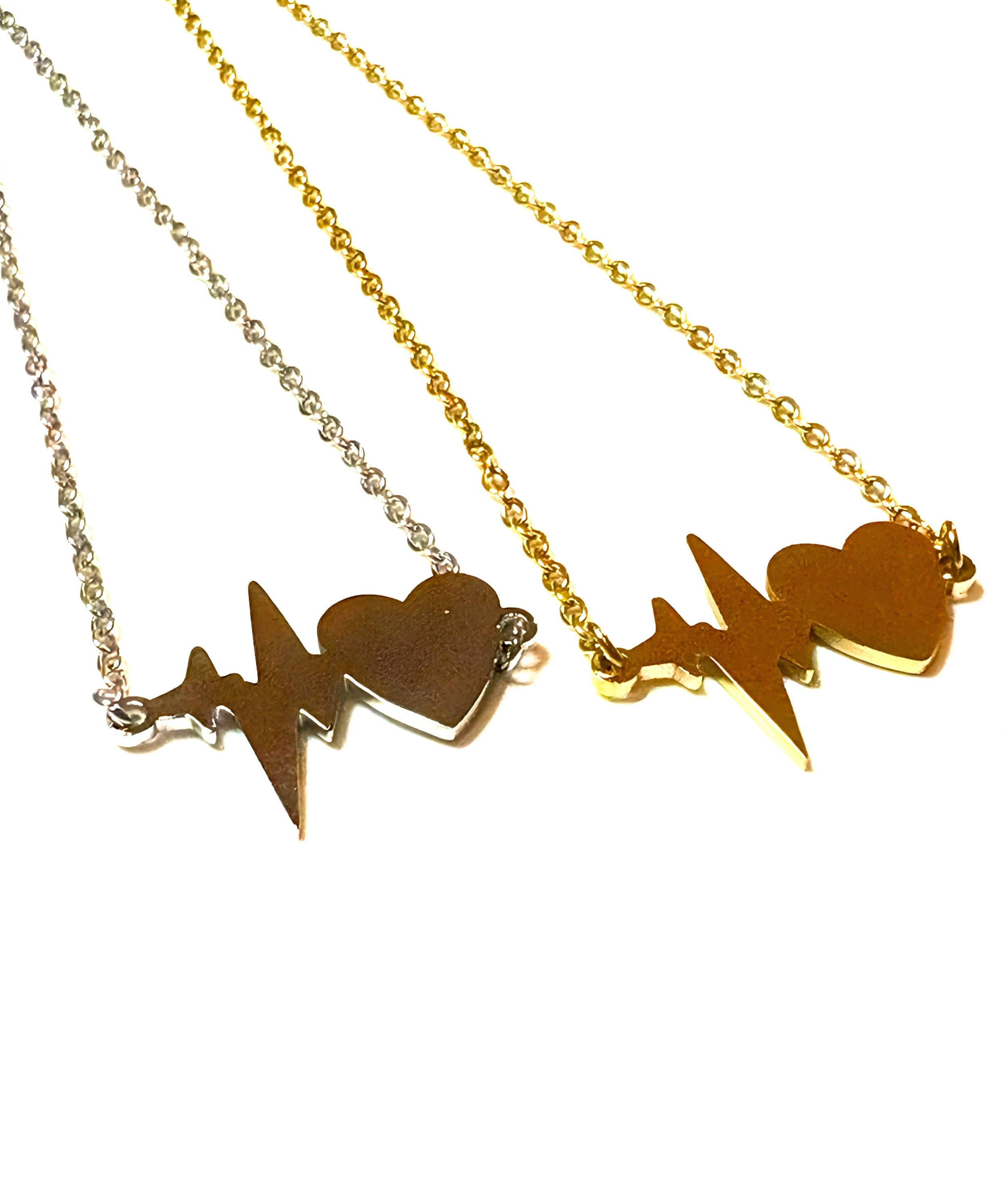 EKG Heartbeat Necklace