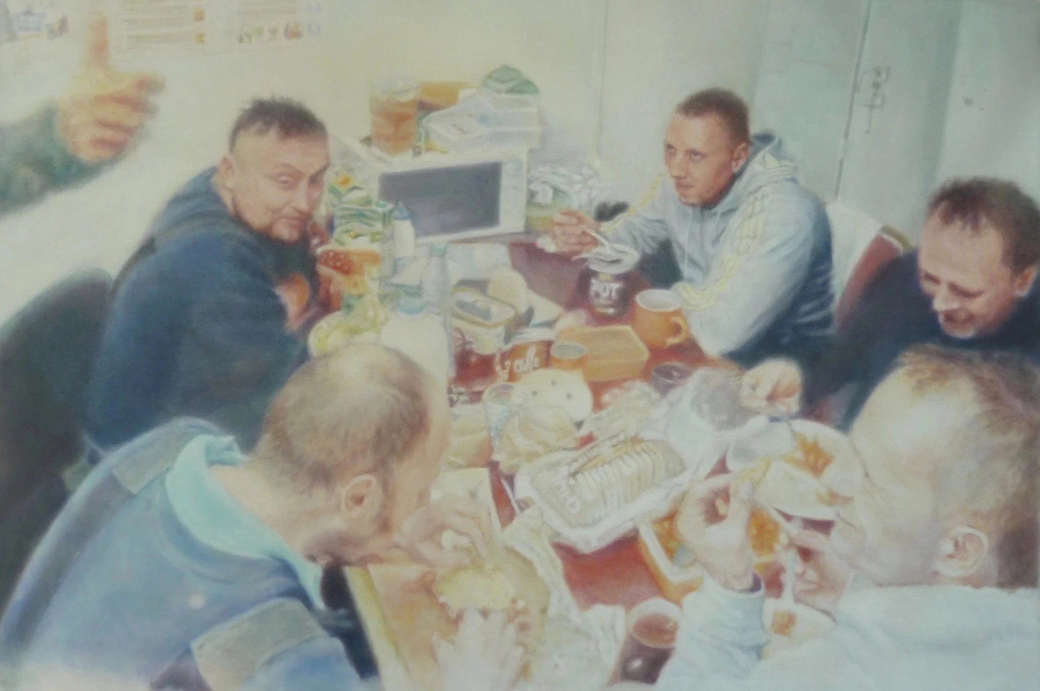 Polish workers Coed Cae Lane industrial est. CF72 9EW