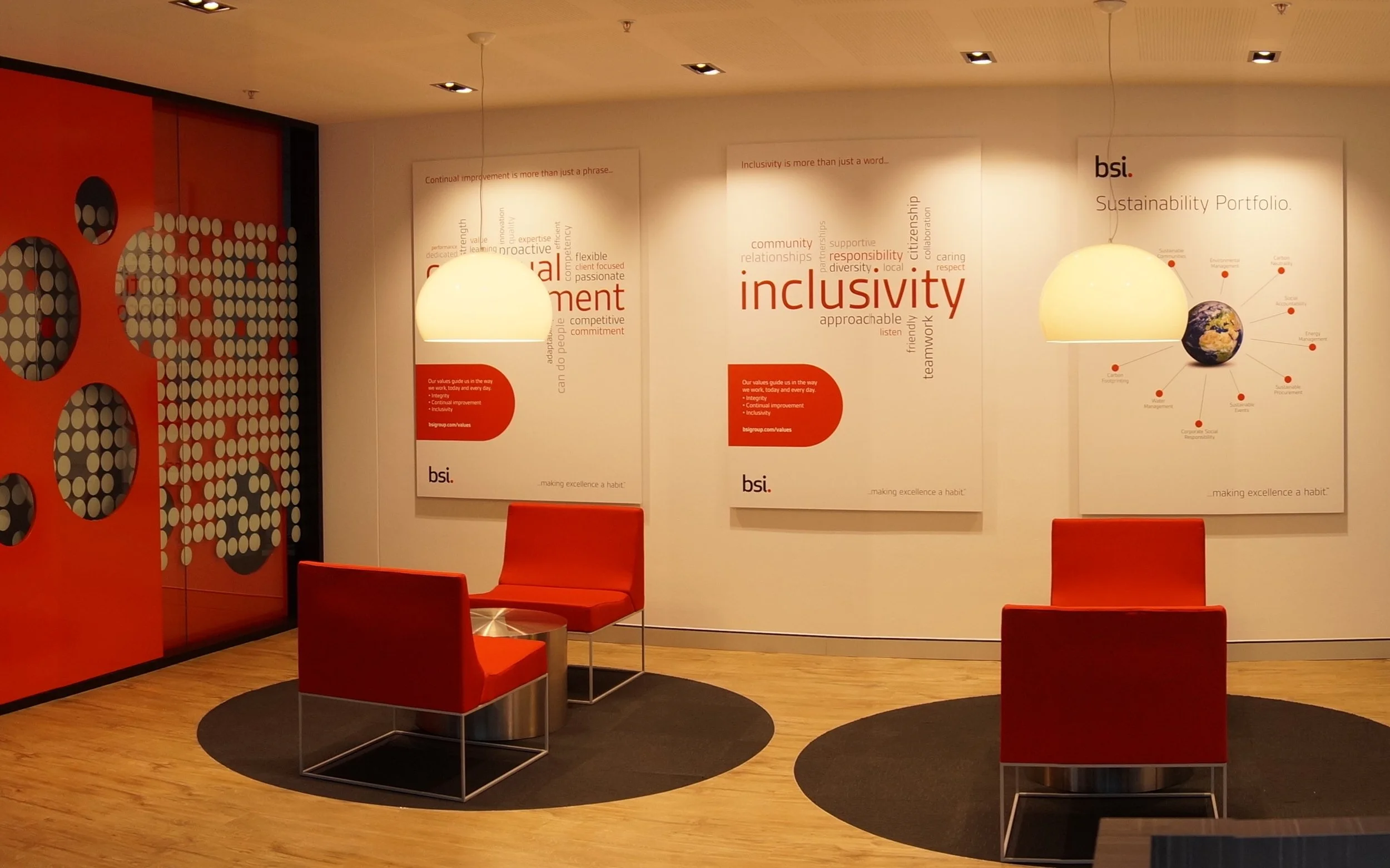 GECA Conformance Assessment Body fits out office using certified products