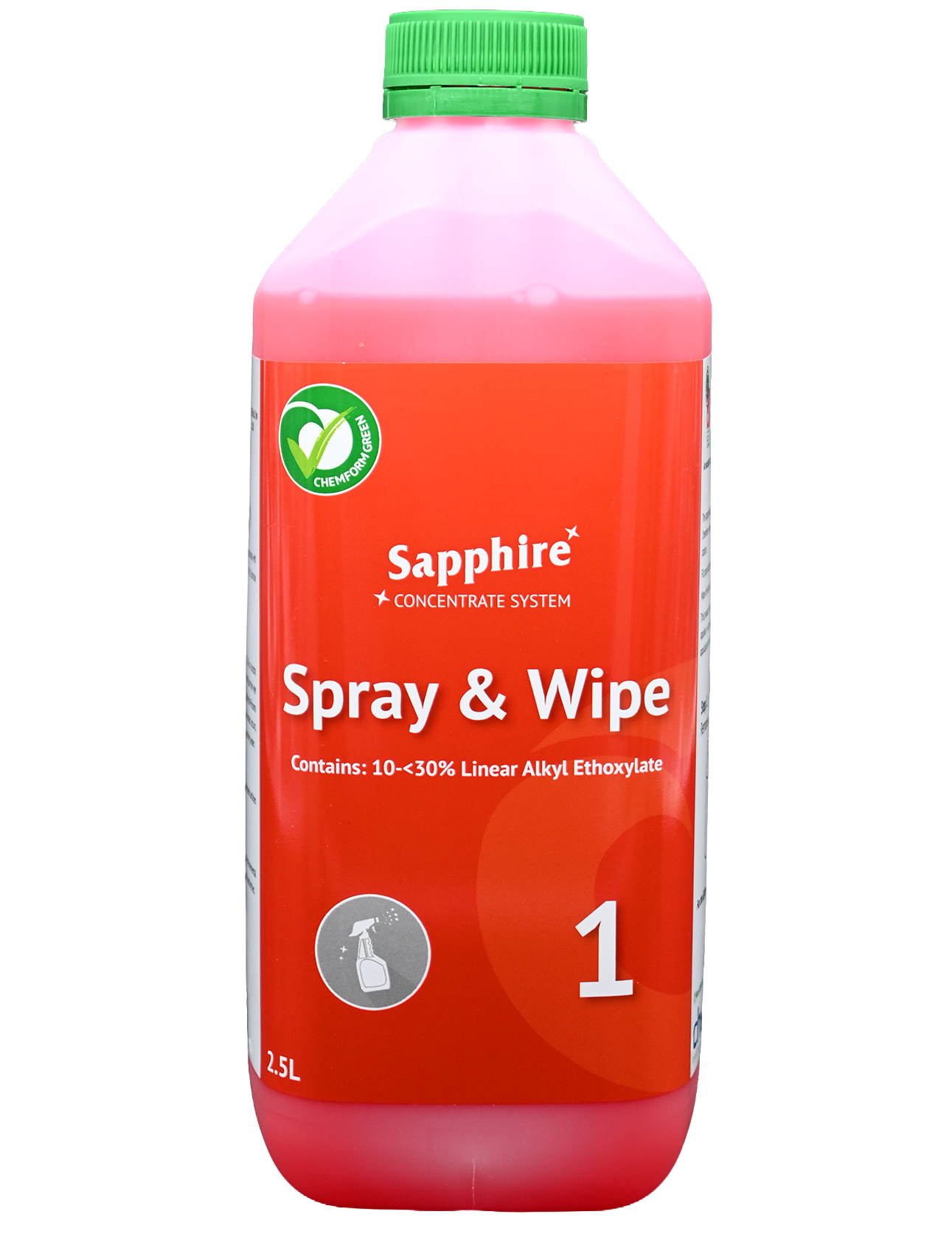 Sapphire 1 – Spray and Wipe
