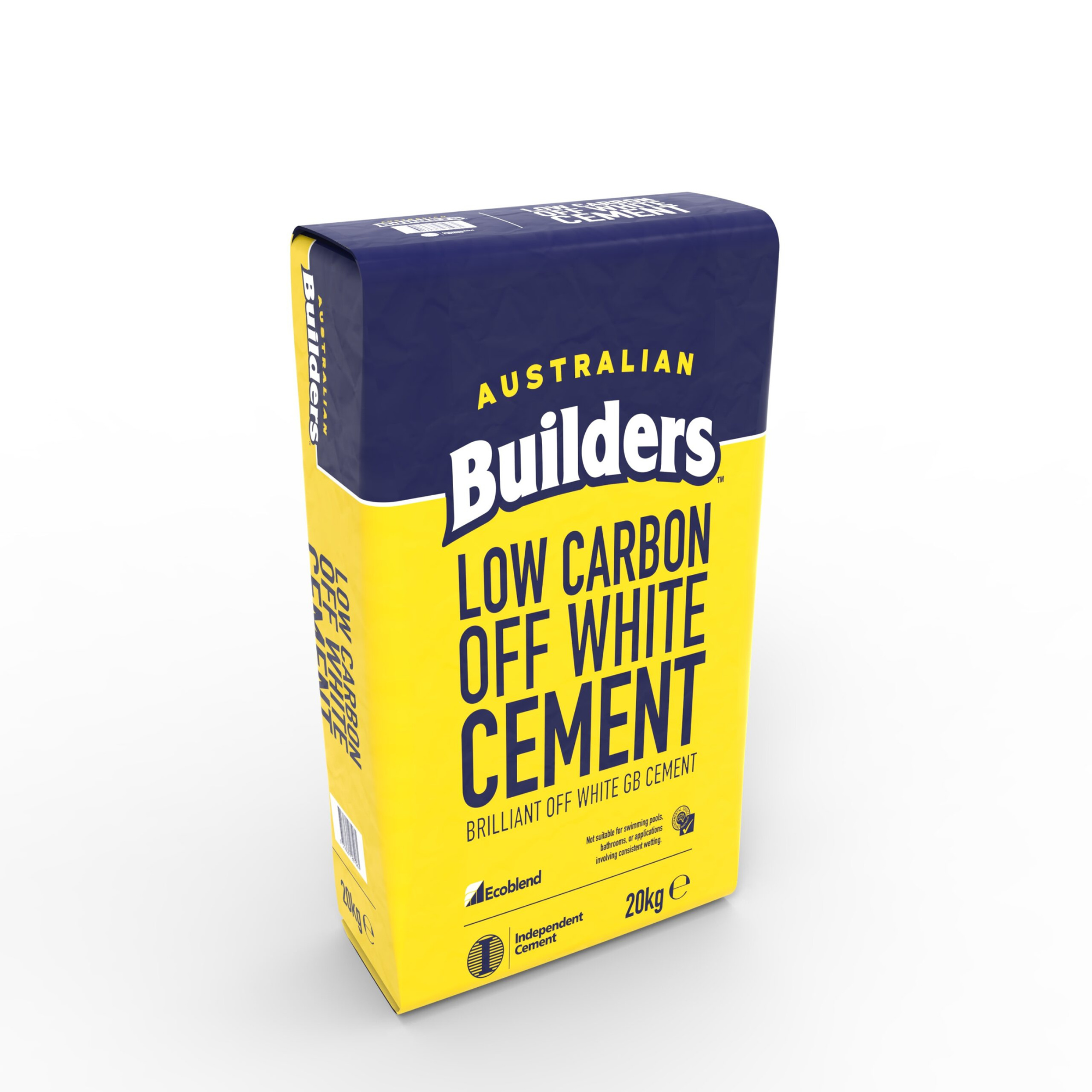 Australian Builders Low Carbon Off White Cement