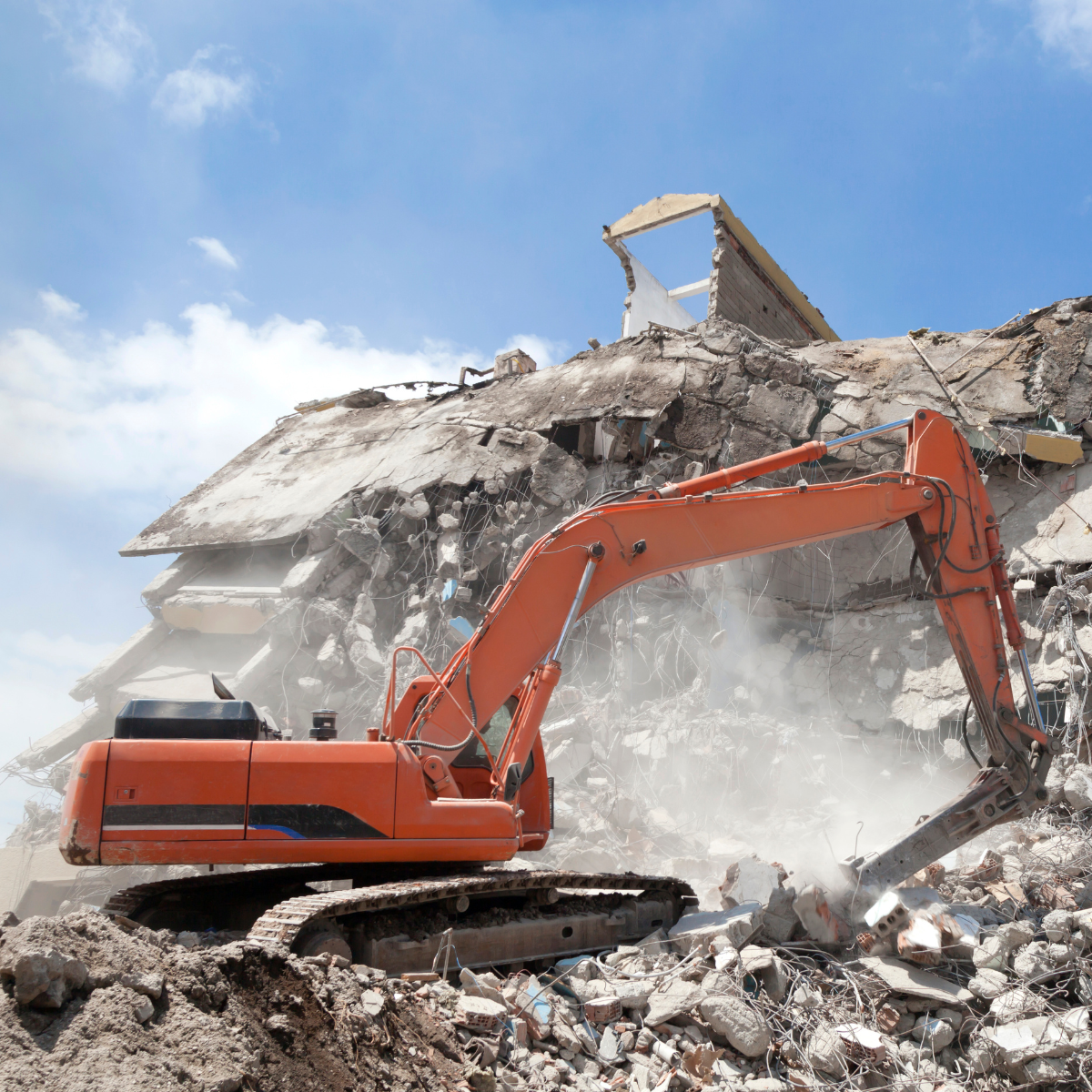 Construction and demolition waste collection