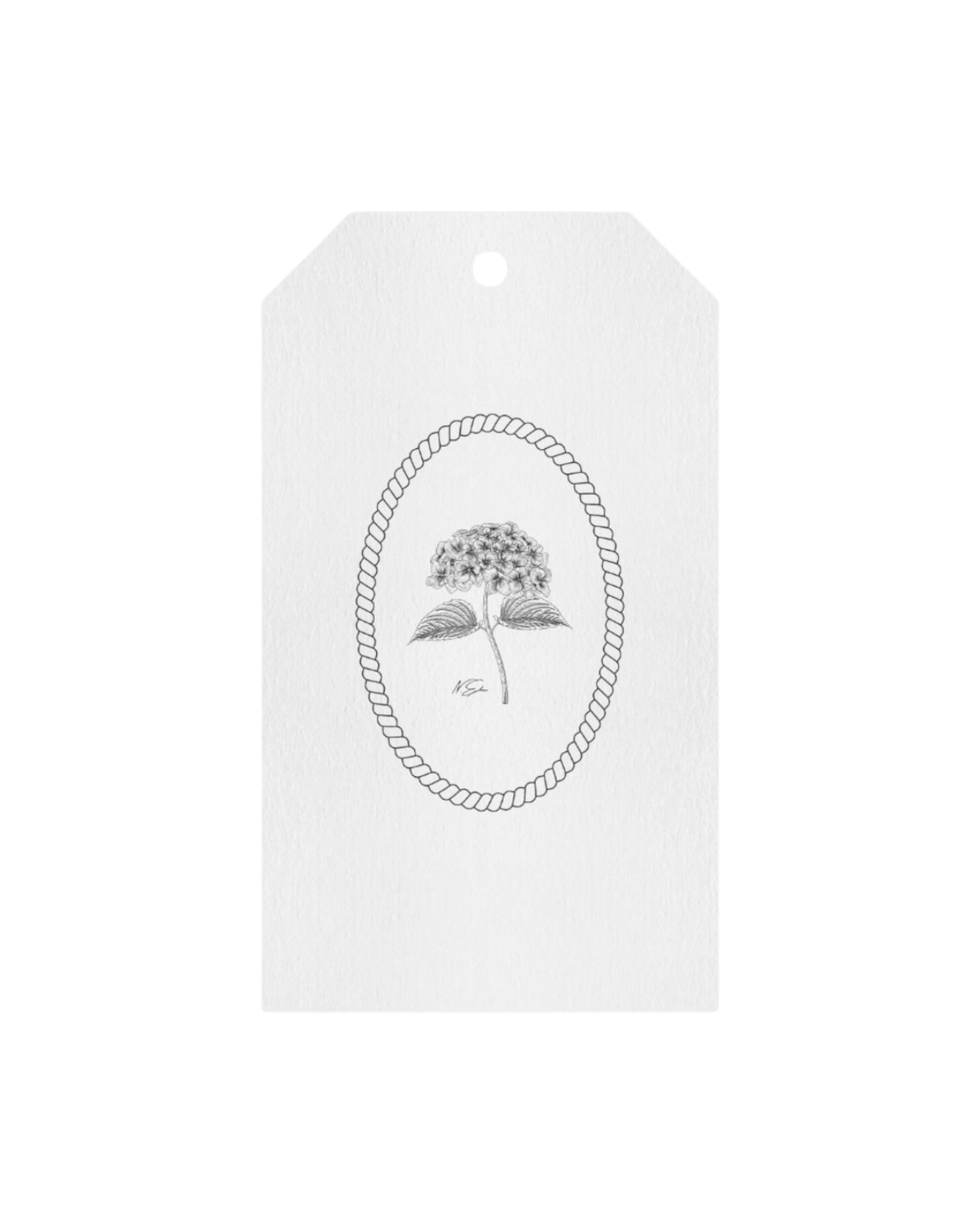 Hydrangea Gift Tag Set