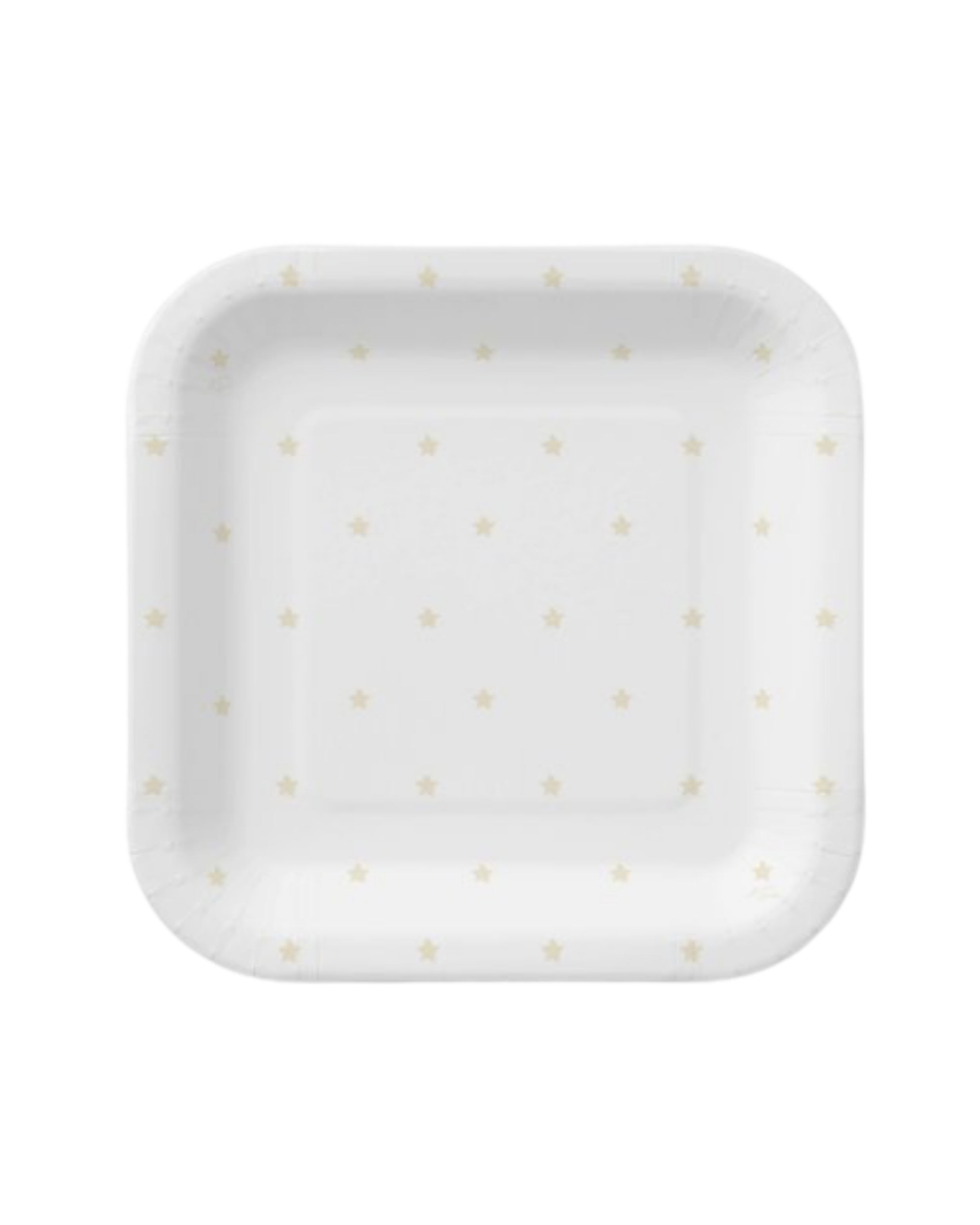 Little Yellow Star Paper Plate