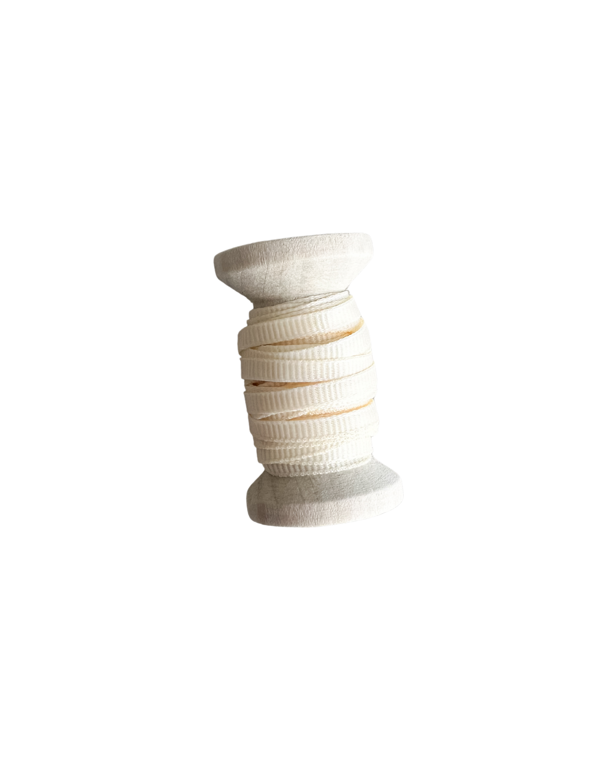 Cream Grosgrain Ribbon