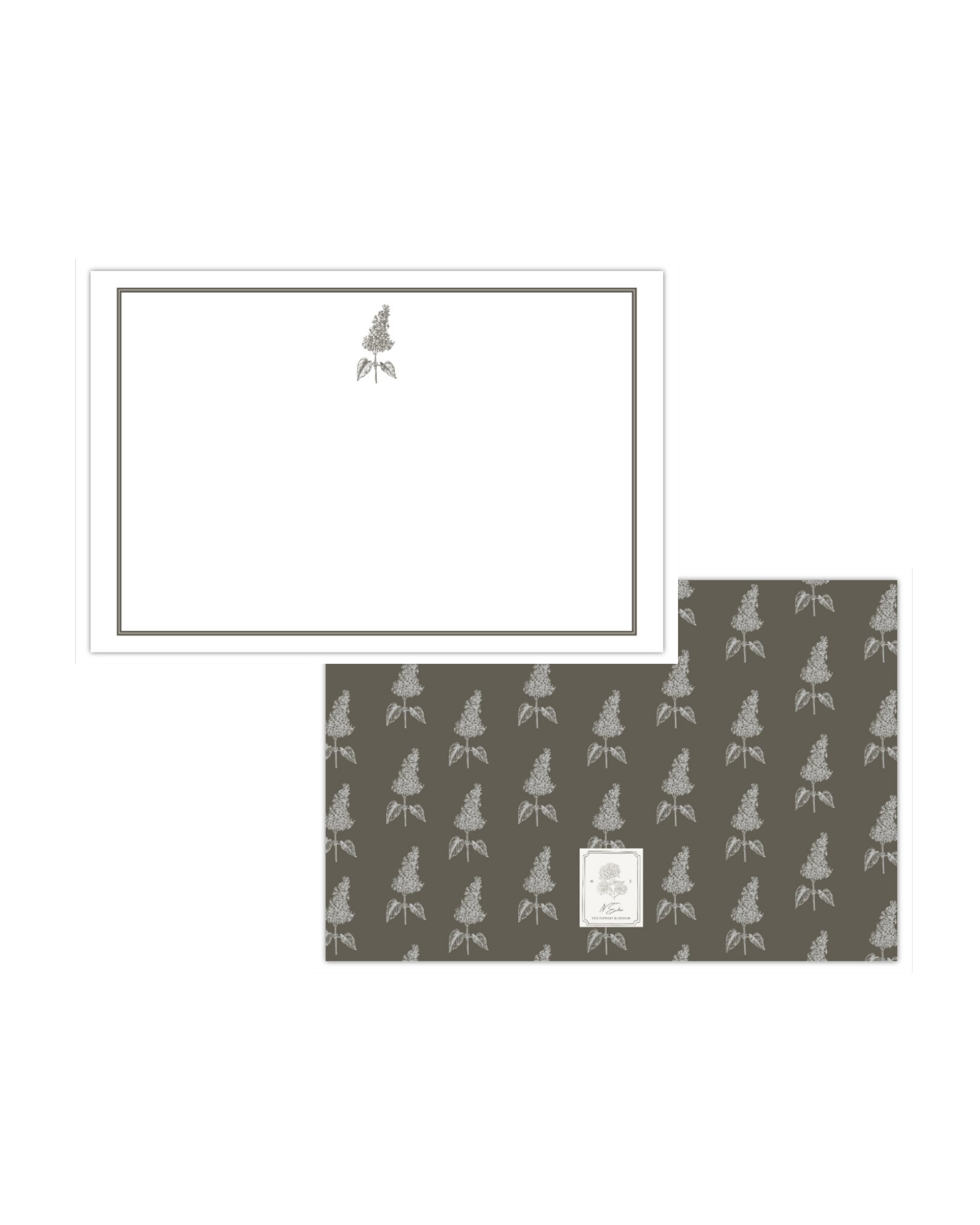 Cottage Lilac Stationary Set