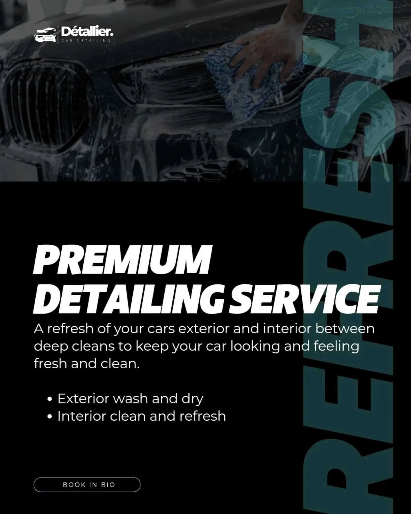Who's car needs a good clean after all that rain we have had? 👋 let us take care of that for you! 

Book through our website - link in bio