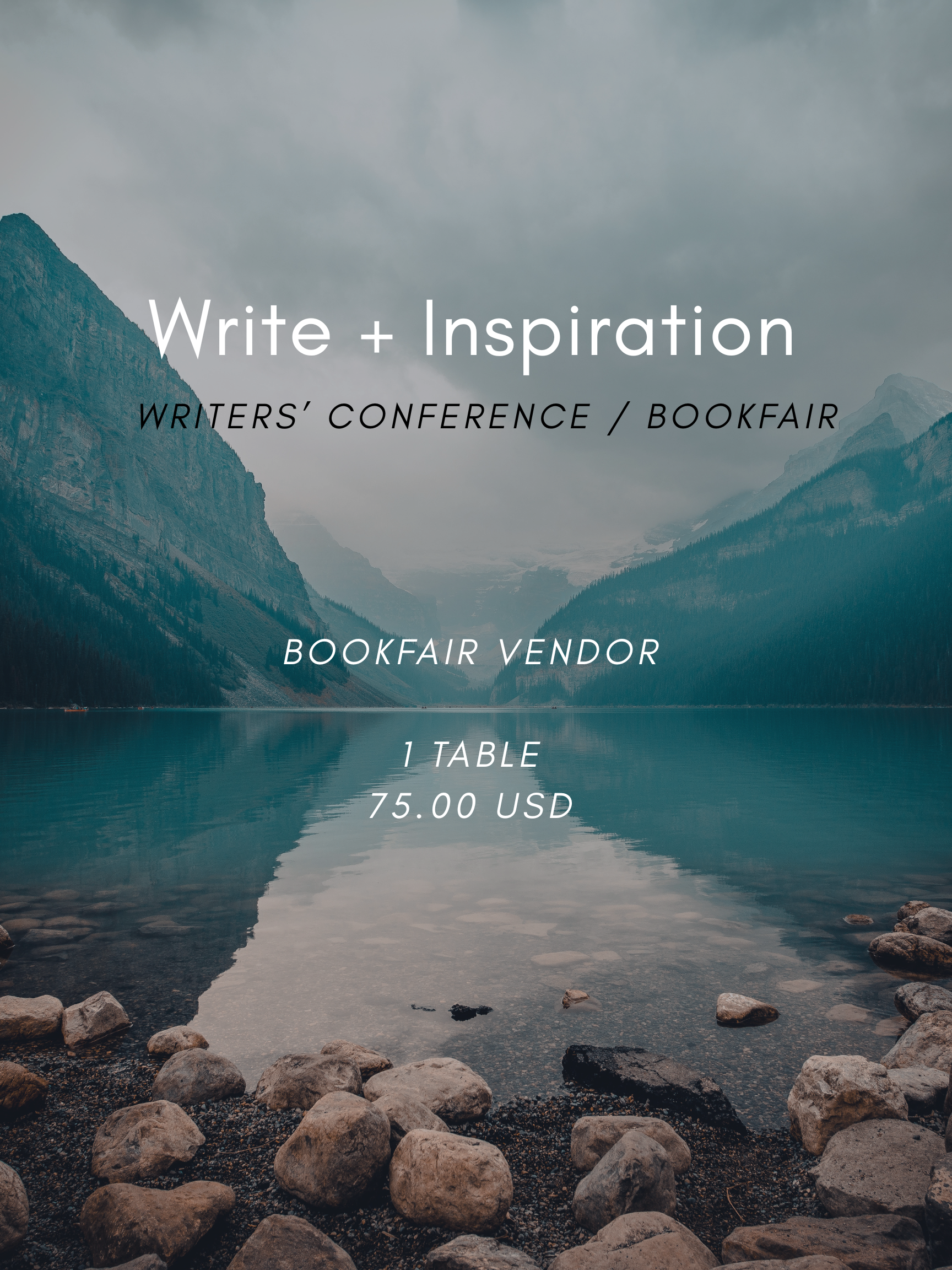 Write + Inspiration Vendor 1 Table
