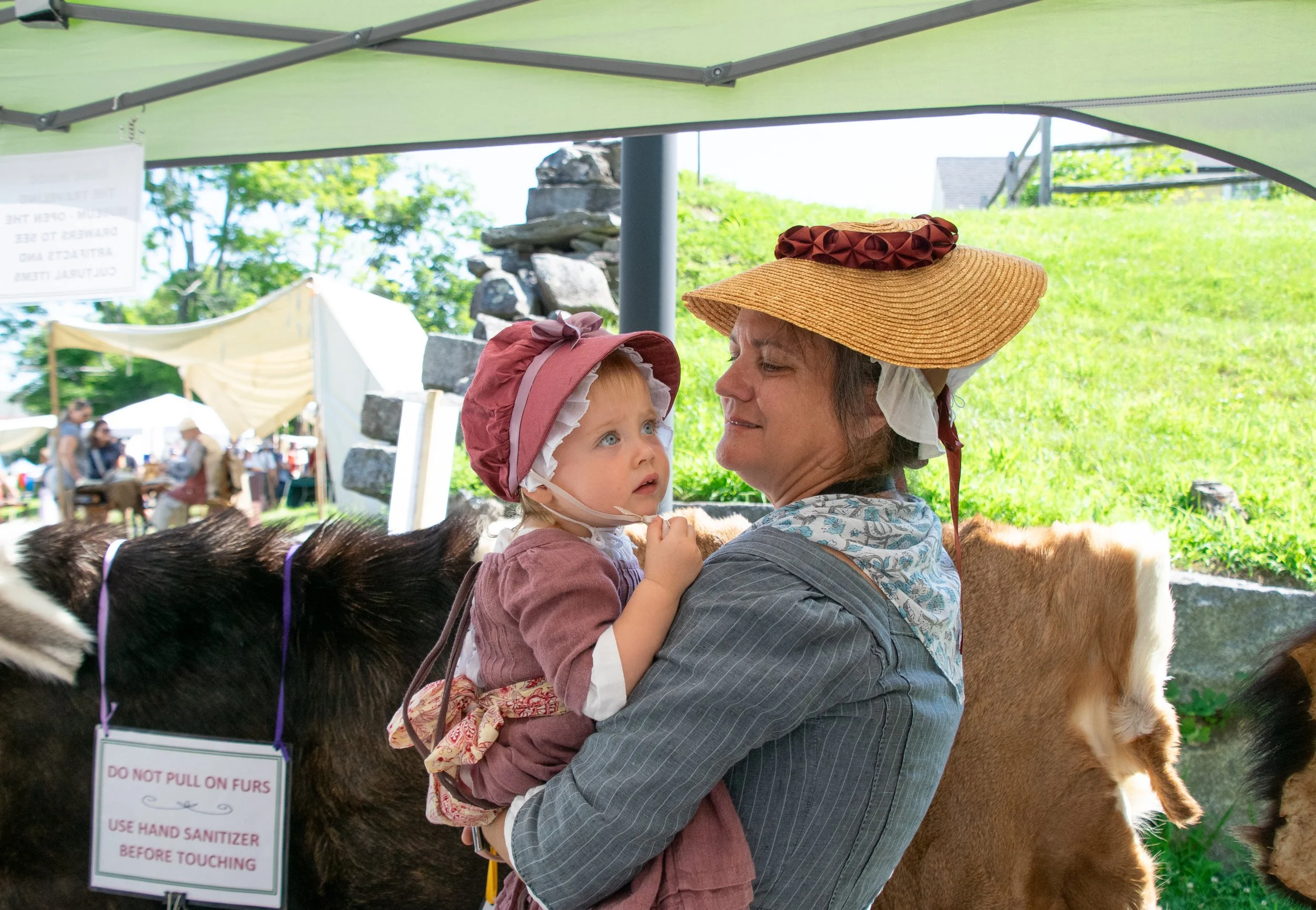 Festivalgoers take in scenes from the American Independence Festival on July 11, 2026, in Exeter. Grace Chai/Seacoastonline