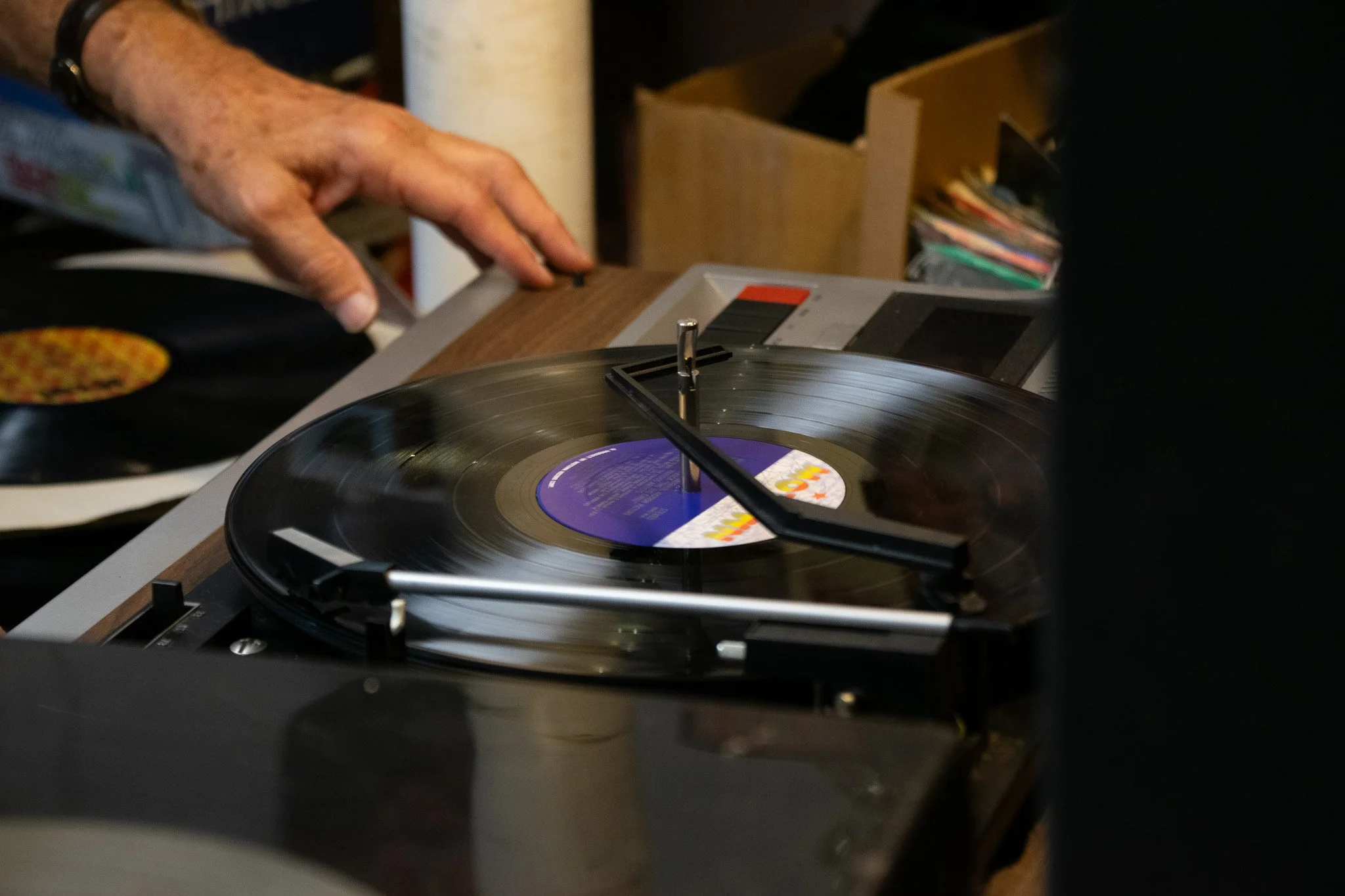 Final Vinyl is home to 5,000 records, along with cassettes and music paraphernalia —  though owner Keith Lemerise hopes to eventually expand that number to 10,000. Grace Chai/Seacoastonline