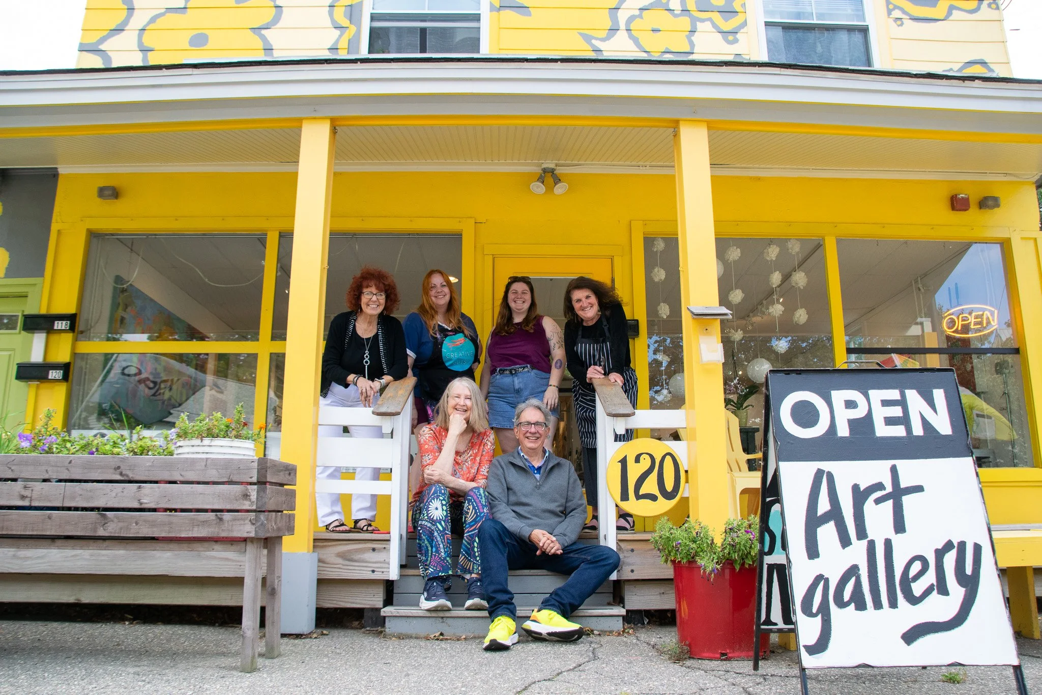 Art Up Front Street marks 10 years as Exeter’s creative hub