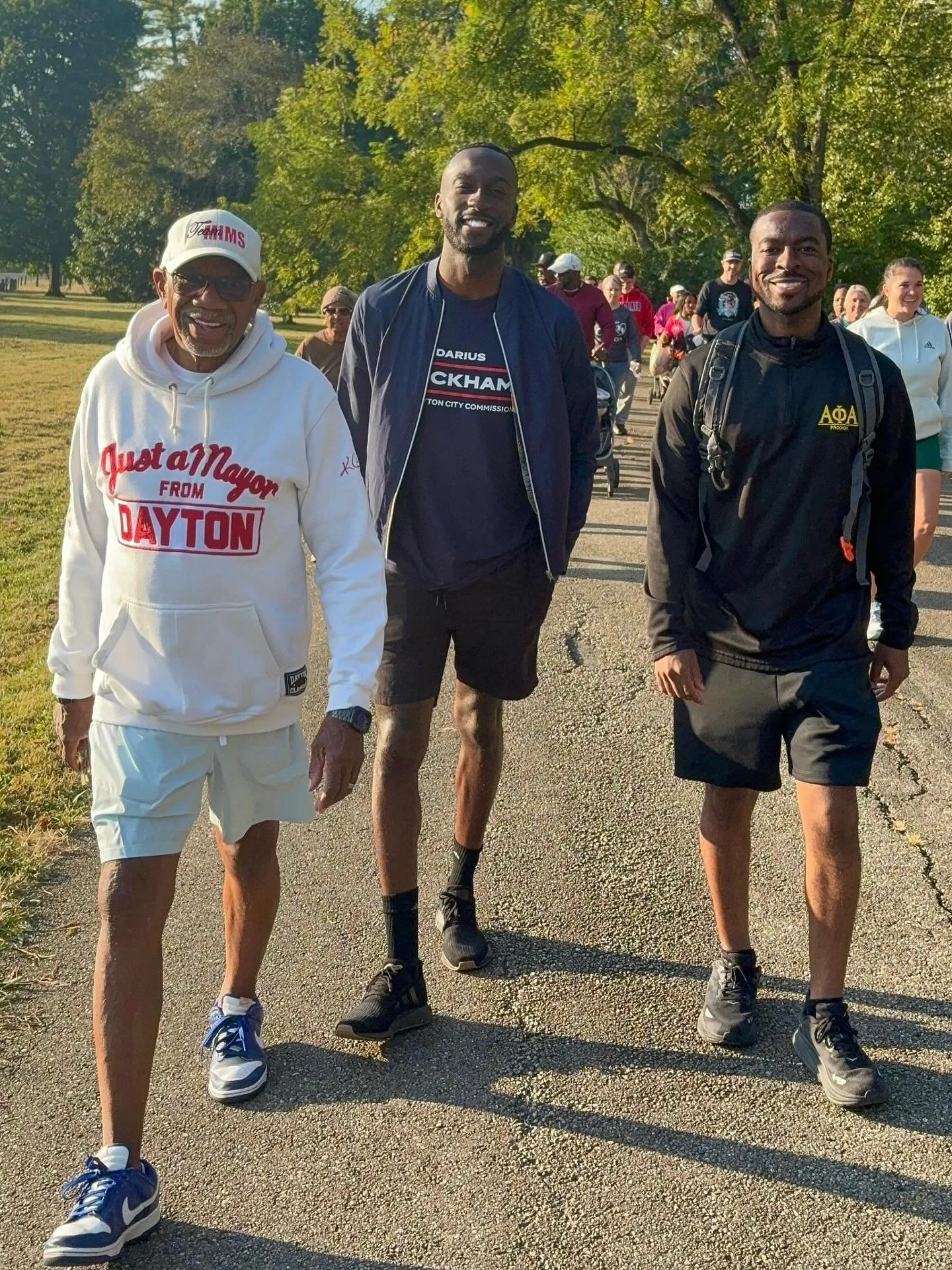 Steps, good vibes, and sunshine this morning at the African American Wellness Walk! 🏃🏾&zwj;♂️☀️💪🏾