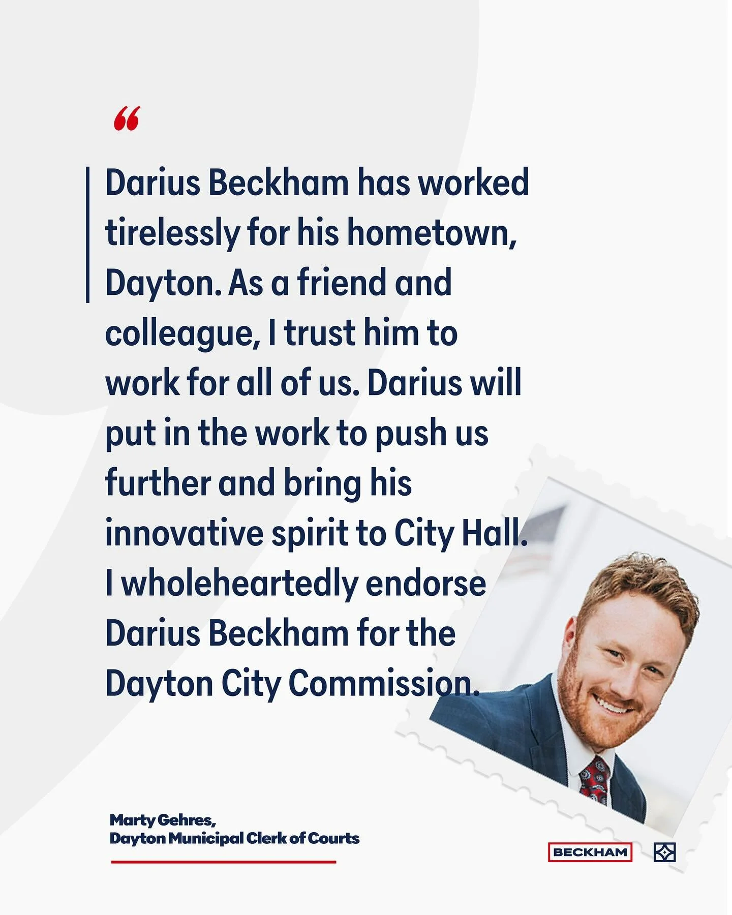 Truly appreciate Marty&rsquo;s longtime support and confidence. Honored to have him in my corner as I step up for Dayton. 💪🏾 #Ready2Lead