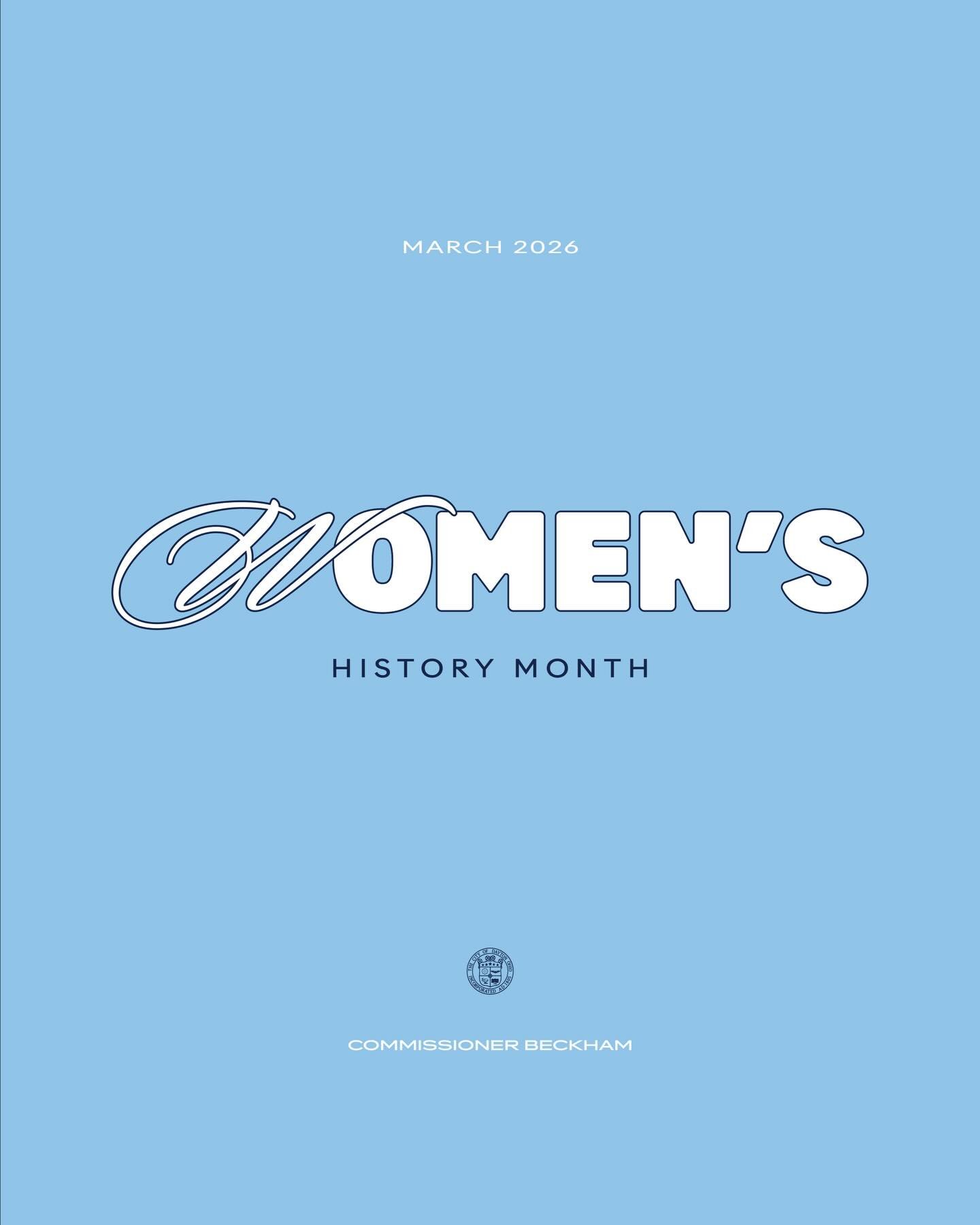 Grateful for the women, both past and present, whose leadership continues to shape Dayton and communities across our country.