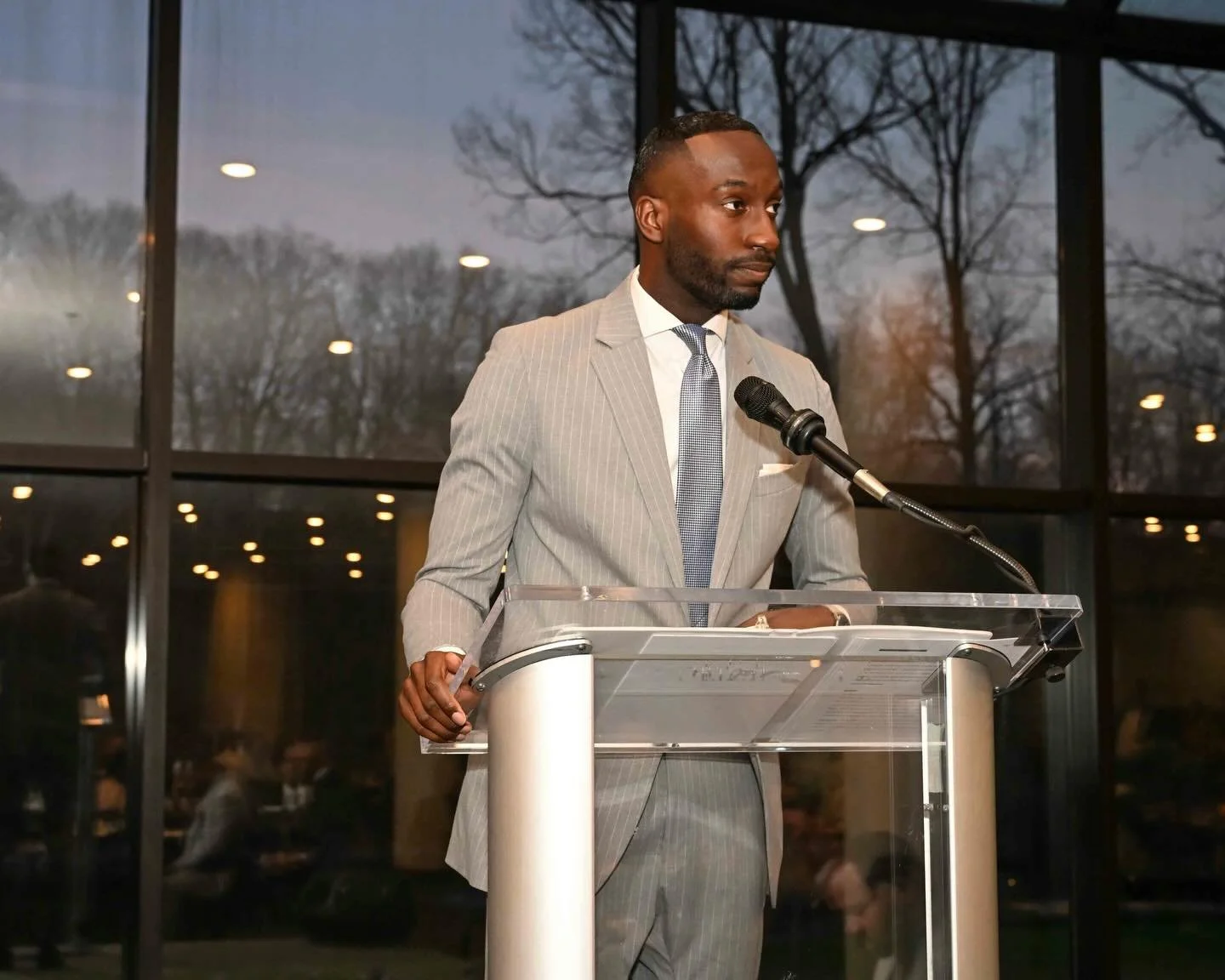 I was honored to deliver the keynote address at the @udlawblsa Joseph Cinqu&eacute; Banquet. 

Grateful for a room full of future advocates committed to justice, community, and something greater than themselves.

Rising beyond a reasonable doubt isn&