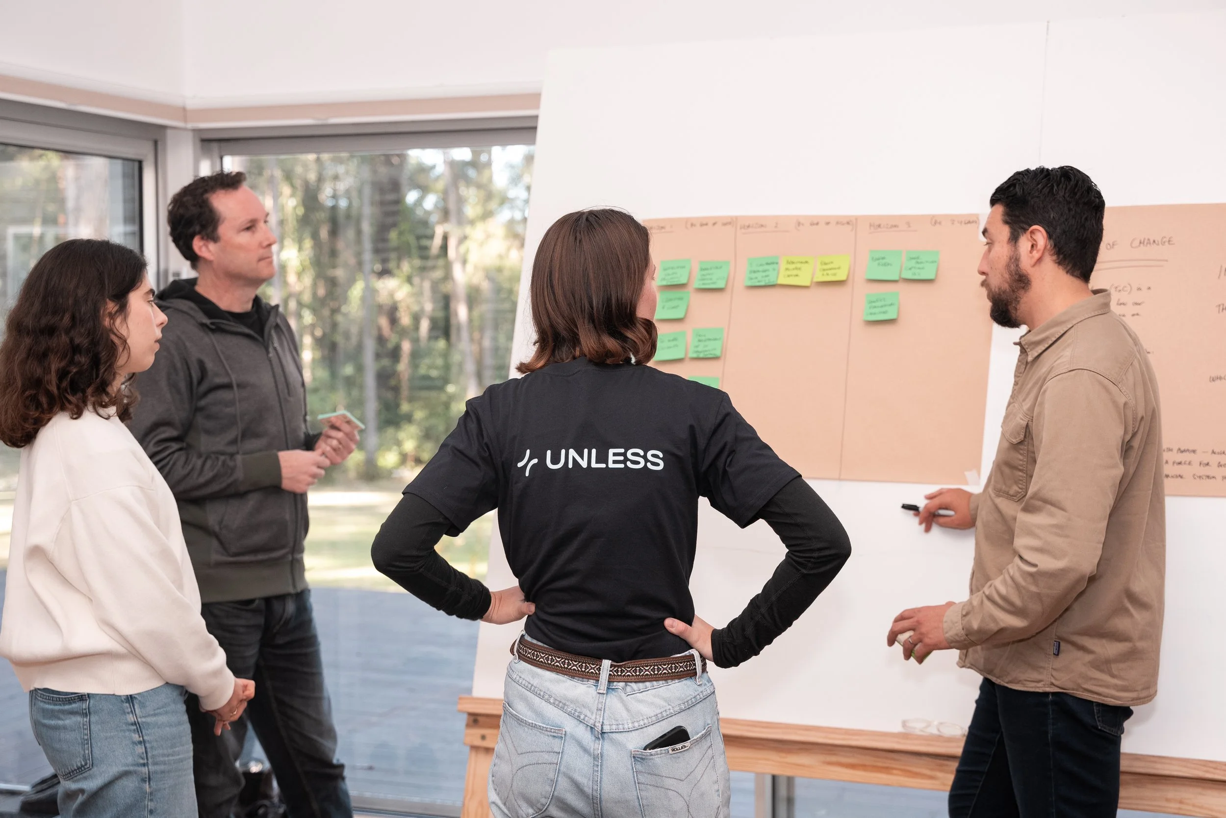 UNLESS Team running advice workshop