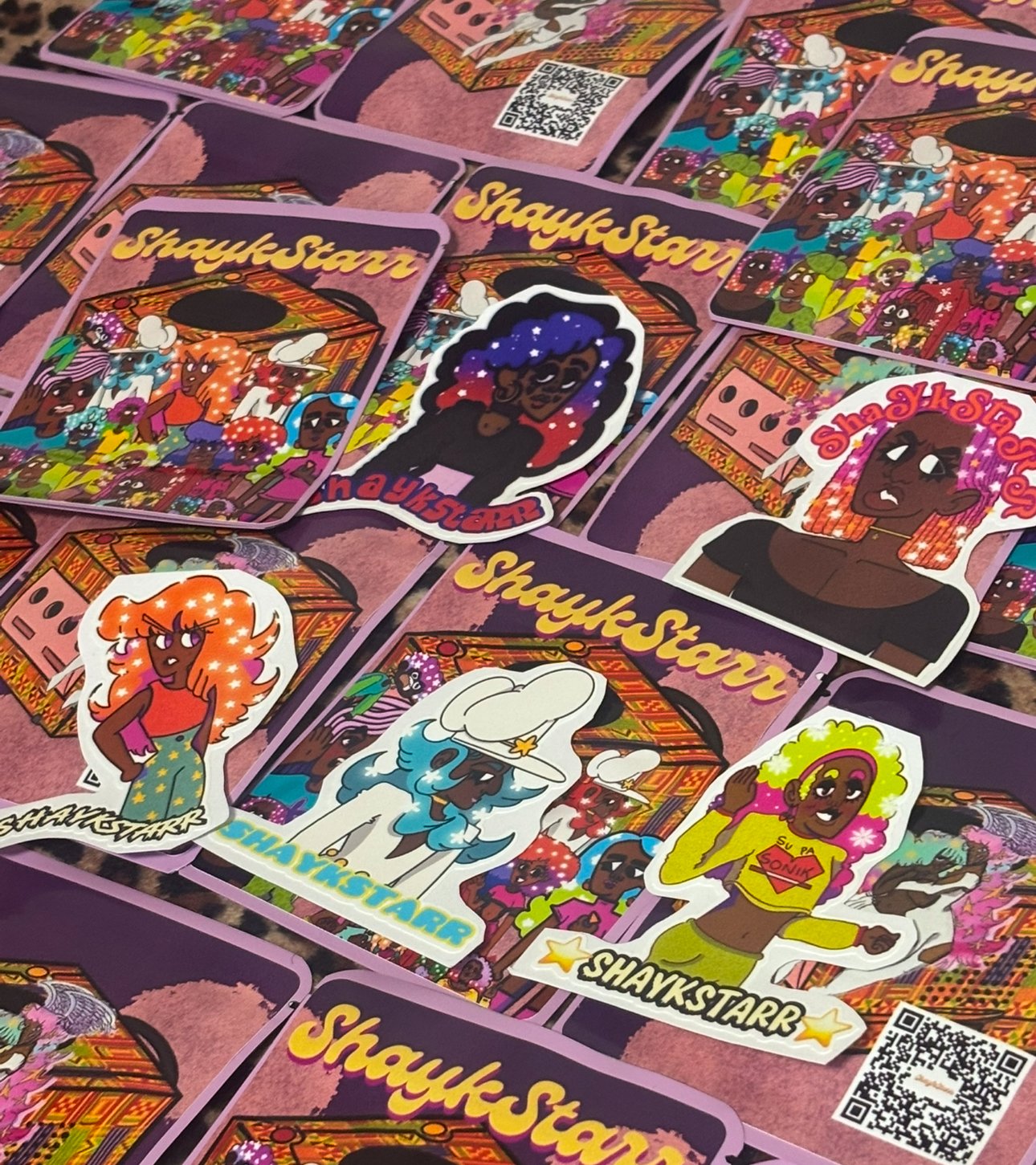 ShaykStarr 5 Sticker Pack