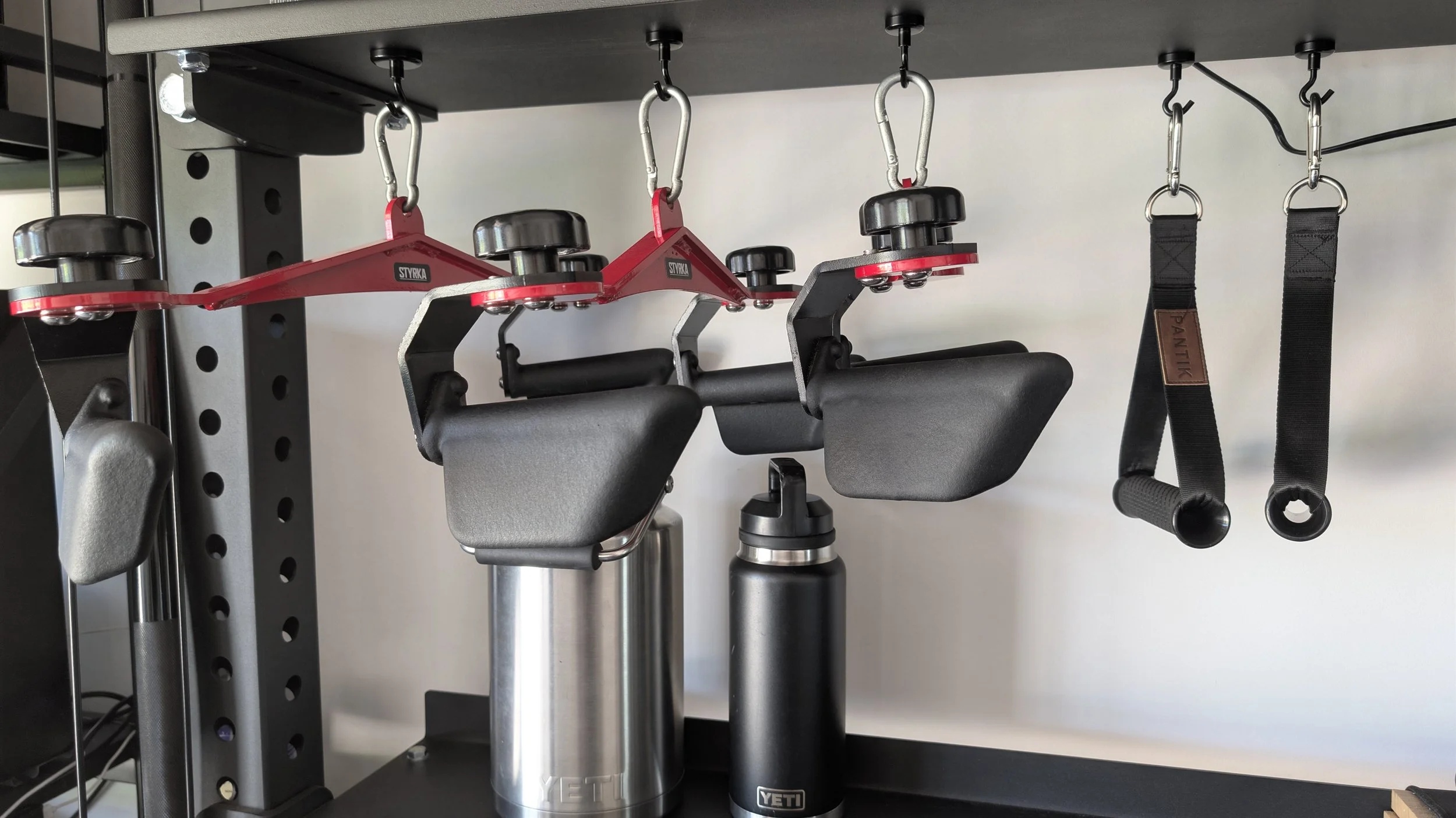 Cable attachments for a broad variety of cable exercises. Great for Rehab, working out with an injury or risk reduction of hurting a joint.
