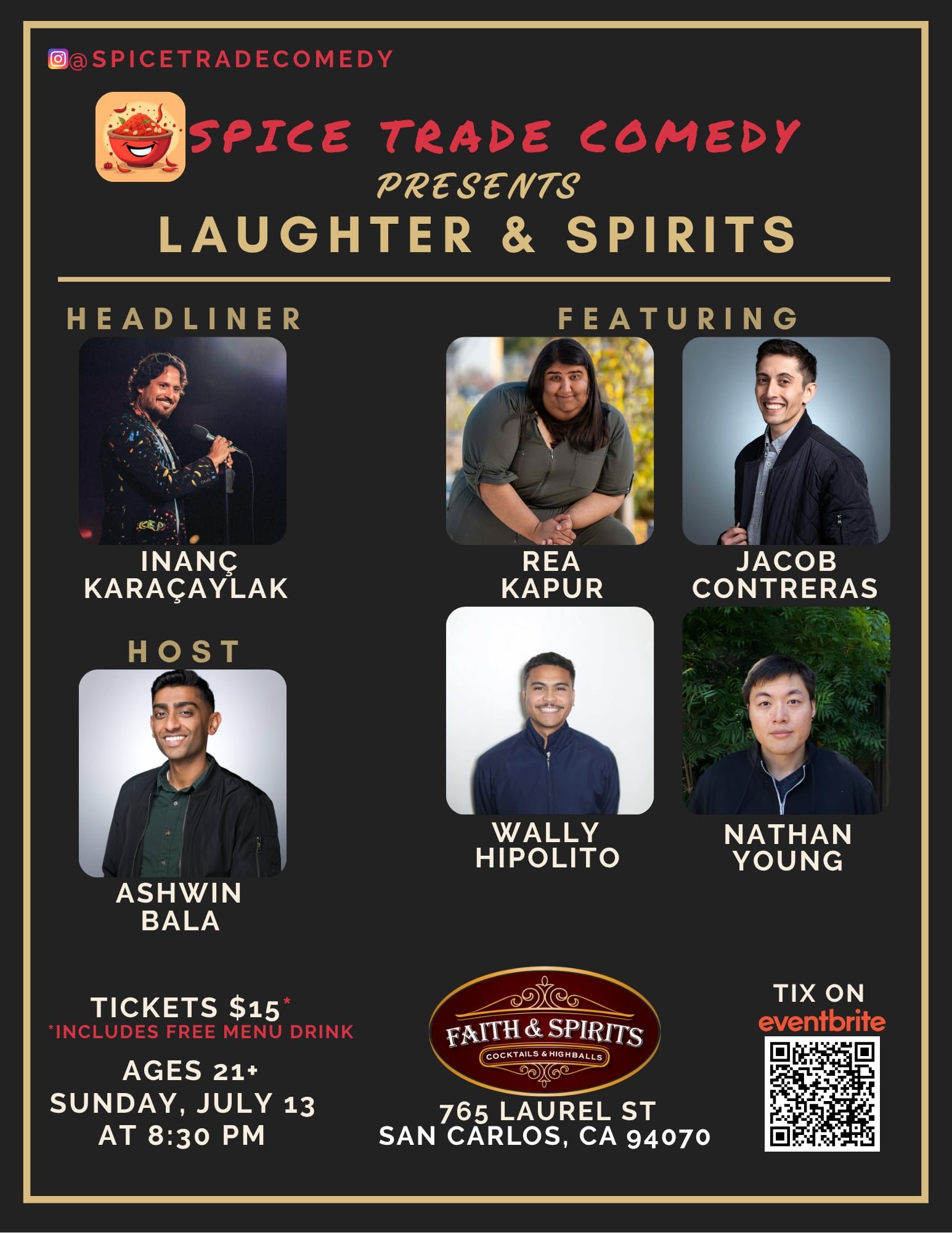 Comedy Night with Spice Trade