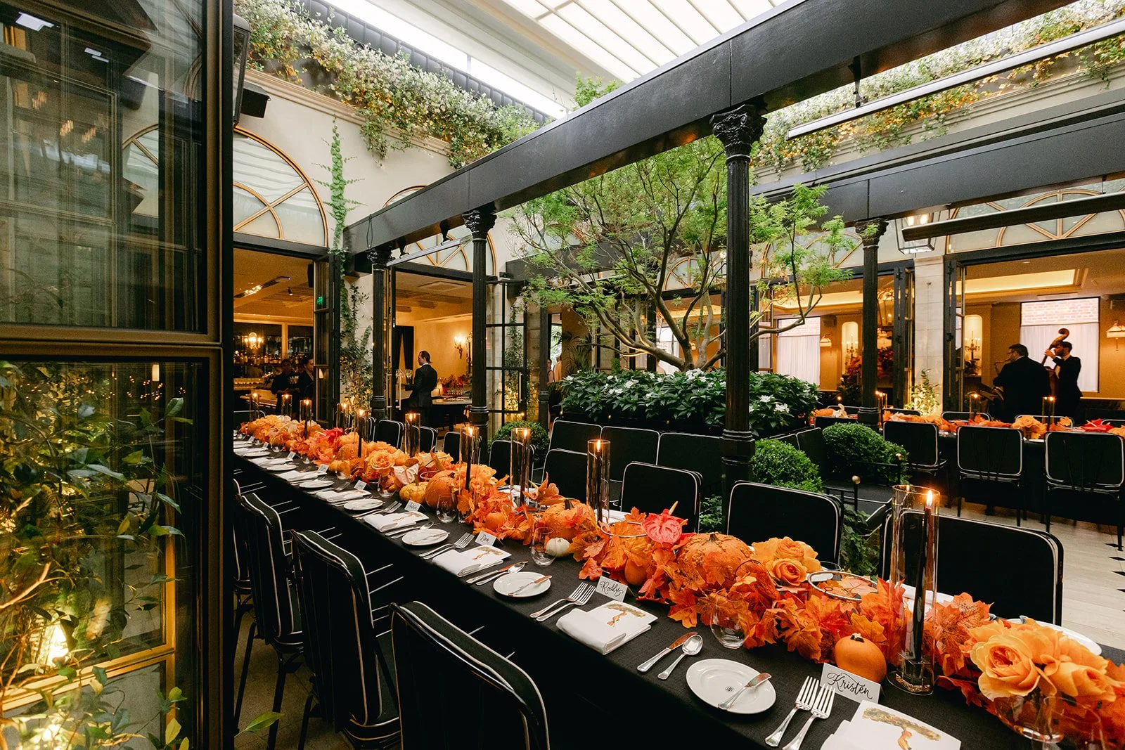 Behind the scenes - Maison Batard Thanksgiving Dinner