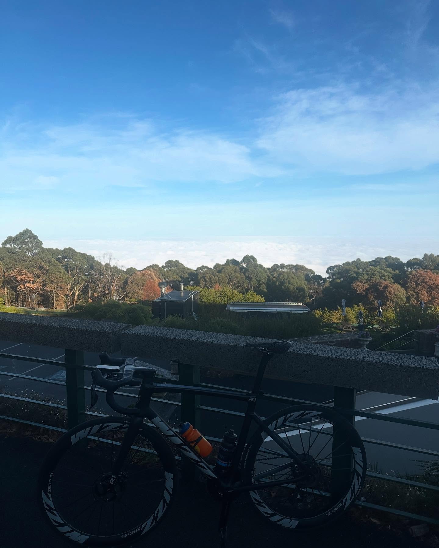 Up above the clouds 
@wizzbikes #wizzbikes #wizzracingbikes #bikes #melbournecyclist #mountdandenong @skyhigh_mount_dandenong #mountain #climbpro #climingmountains #ride #bike #cycle #roadbike #ridewizz