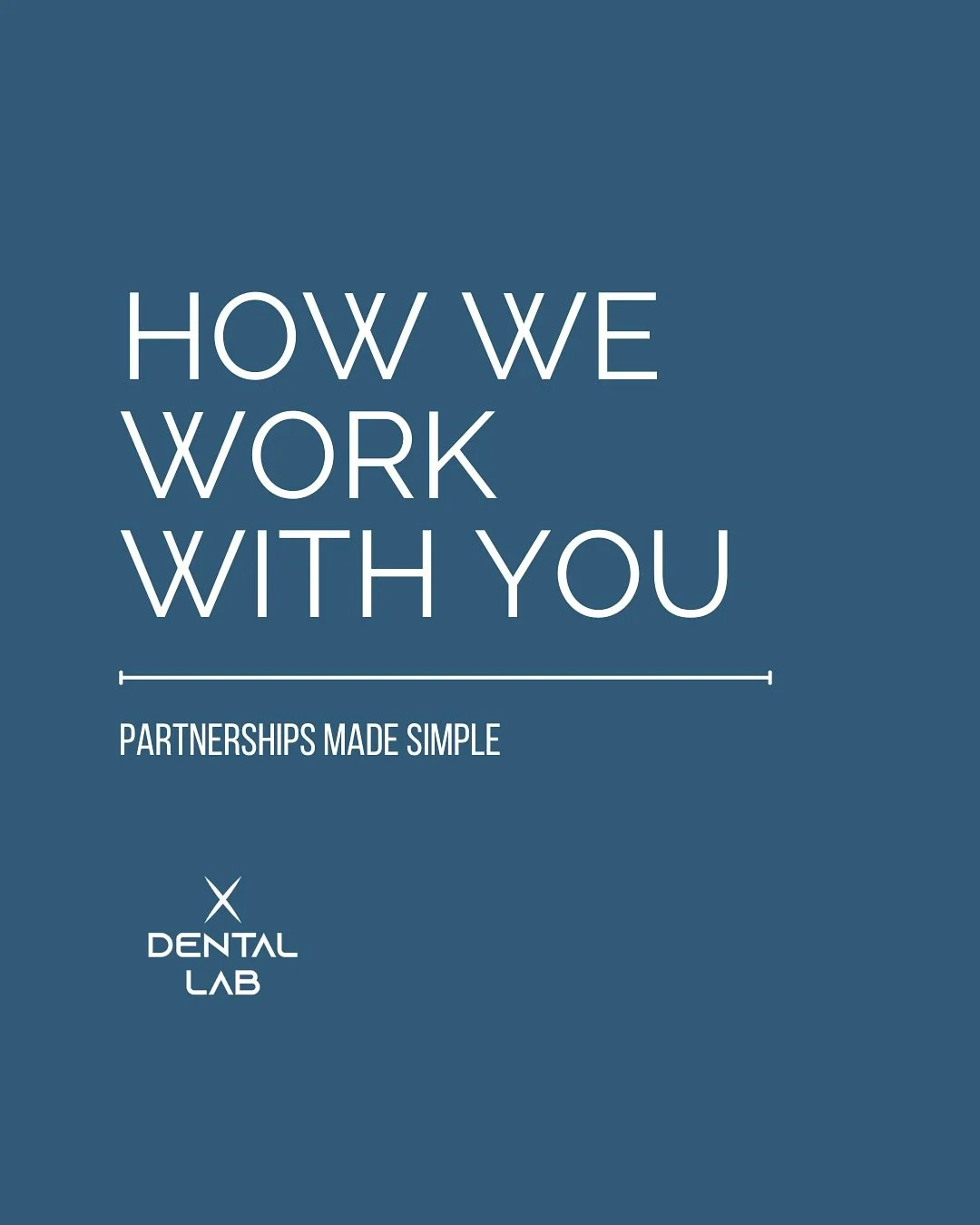 🌟 A seamless workflow makes all the difference.

at X Dental Lab, we keep the process simple, predictable, and stress free - so you can focus on your patience while we handle the details.

From case submission ➡️ delivery, every step is designed wit