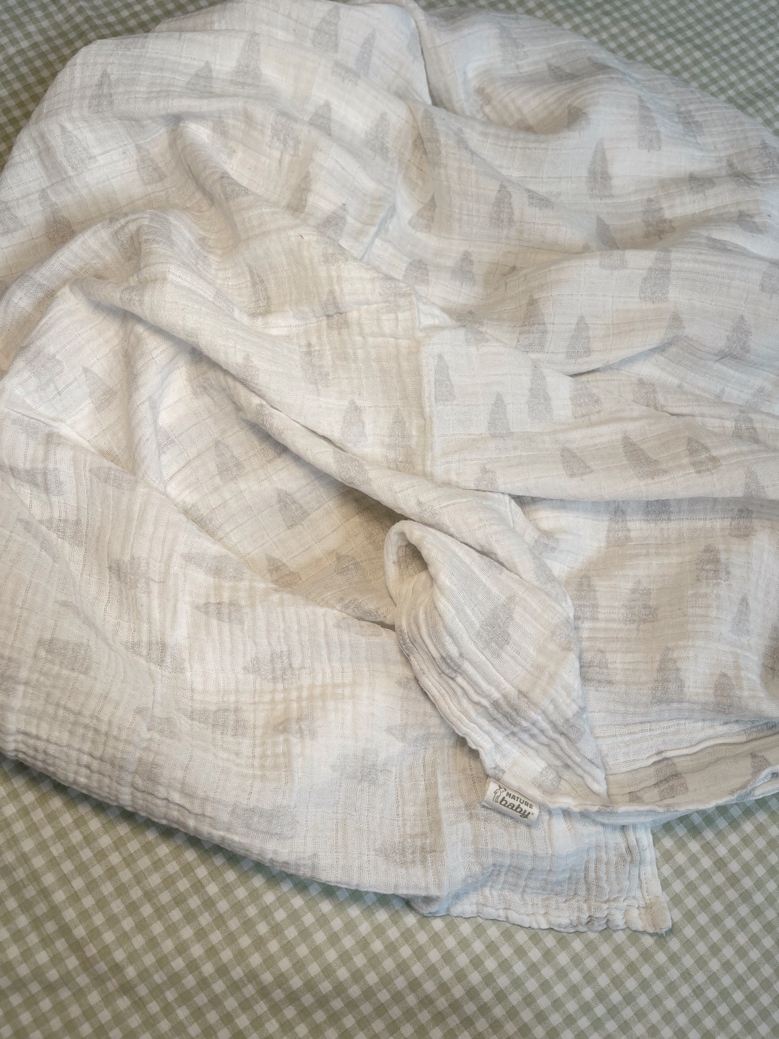 Nature Baby organic cotton Muslin Wrap