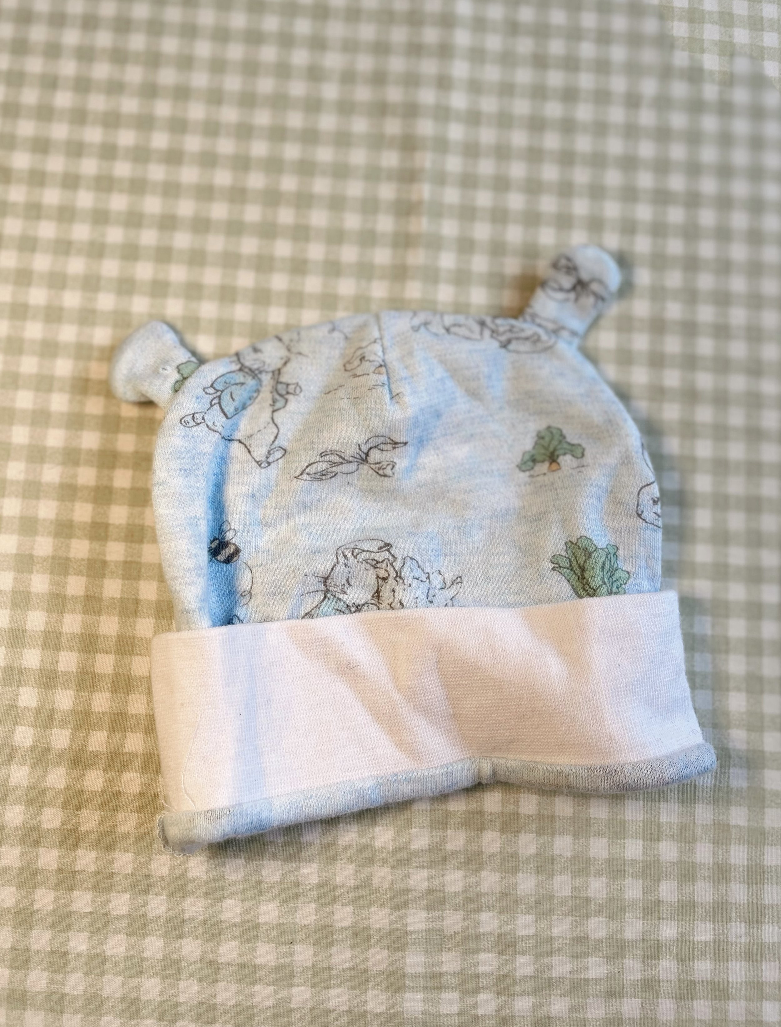 Peter Rabbit newborn Hat
