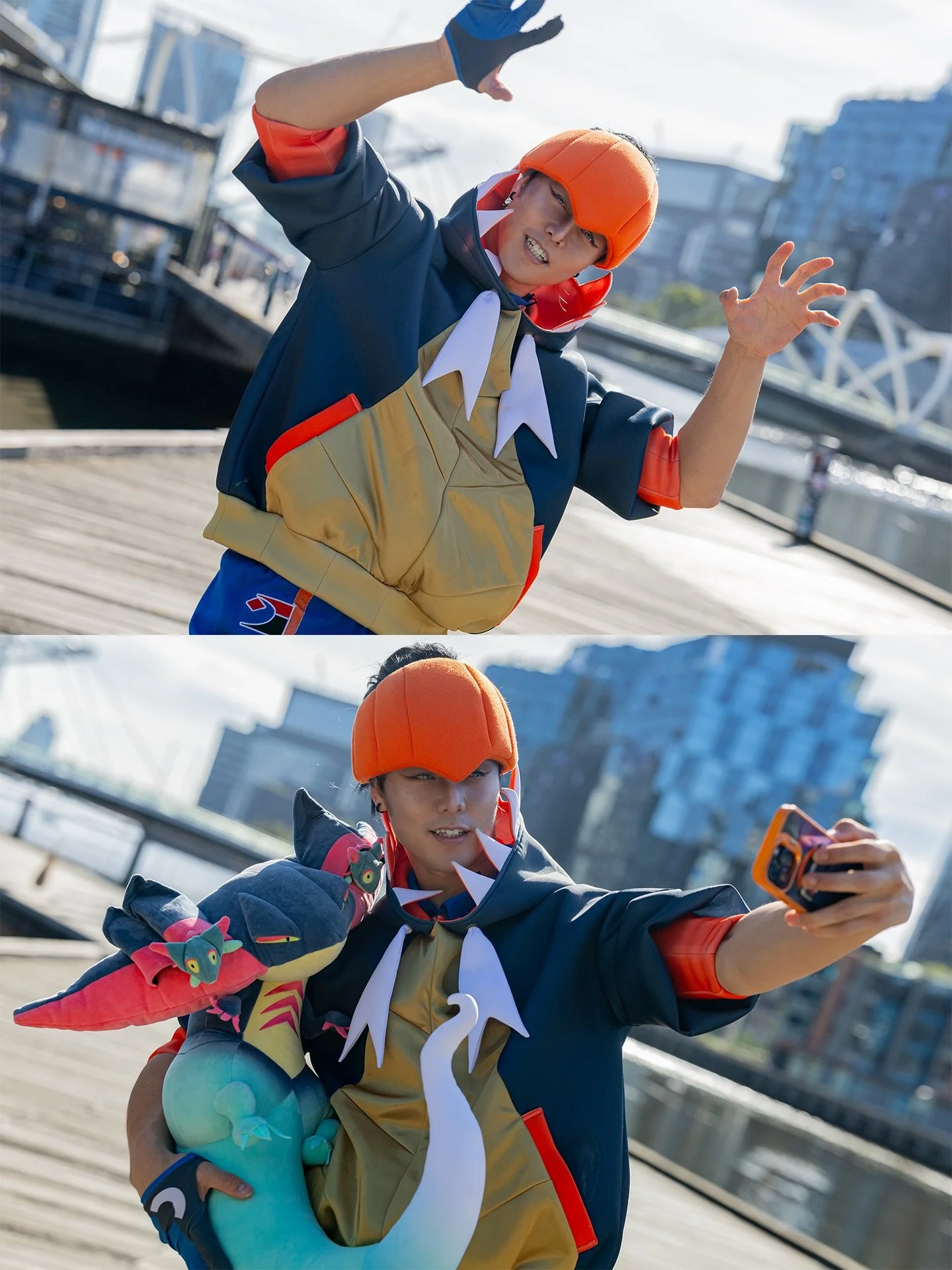 Pokemon Sword and Shield was released in 2019 😩

Let us not forget the best generation of Pokemon Gym leaders to date 🏰

Raihan will always be my (battle losing) Goat 🐲

Photogs by @niftiaz.jpg 
Taken at @thegameexpo 
🚨Content made by humans🚨

#