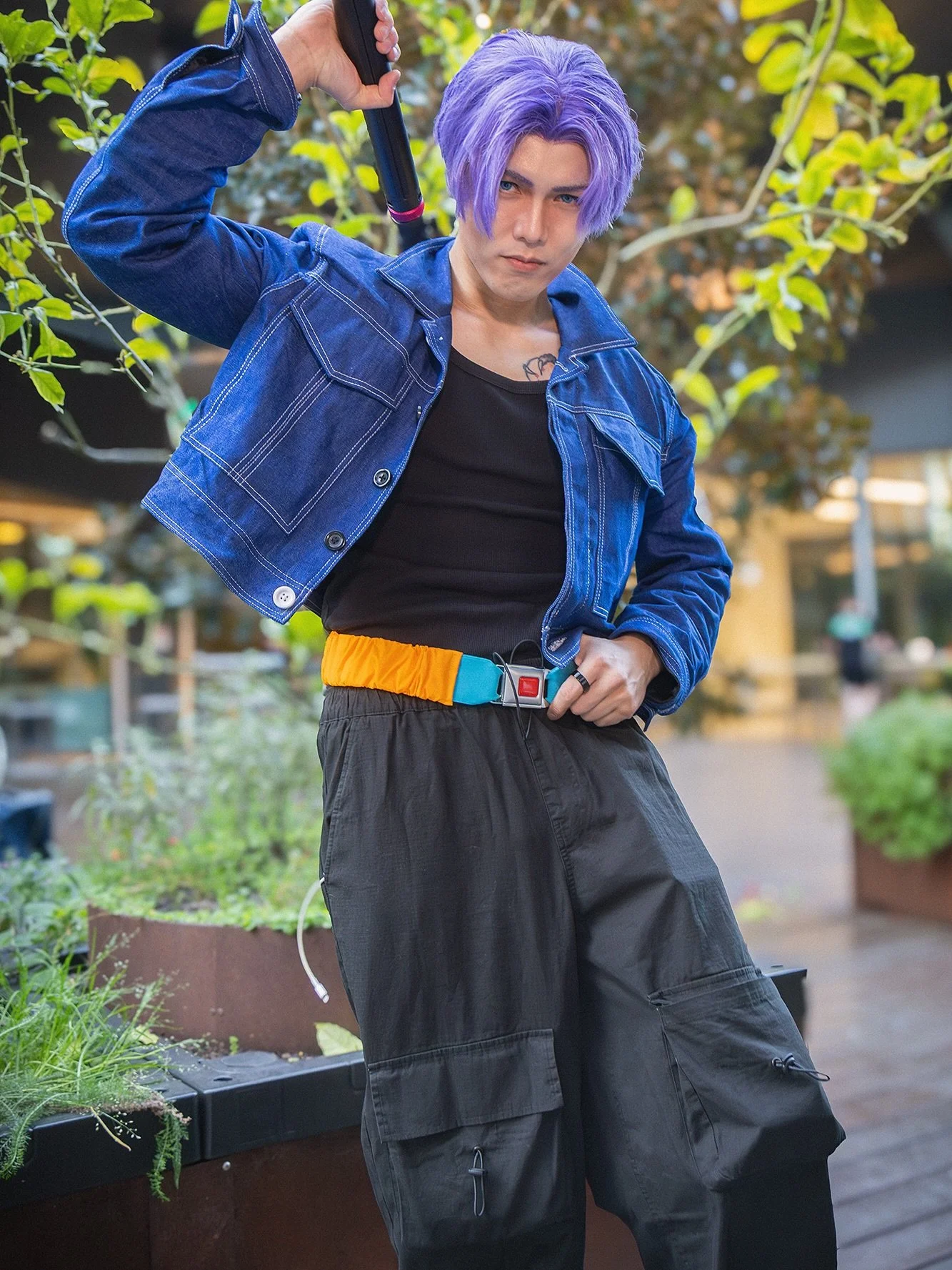 Future Trunks Cosplay 🗡️

Dragon Ball Bulma : @itsgaki666 
Photographer: : @163.cy 
Convention : @animagaexpo 

#dragonball #dragonballz #futuretrunks #trunks #bulma #animagaexpo2025 #animaga #convention #expo #cosplay #cosplayersofınstagram