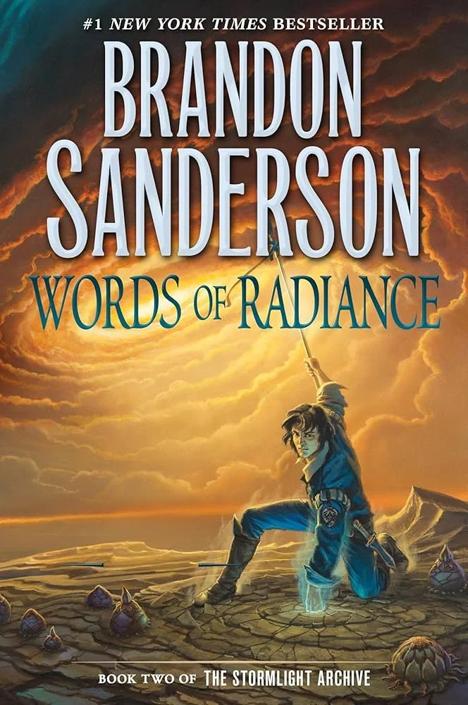 Cover of the book "Words of Radiance" by Brandon Sanderson