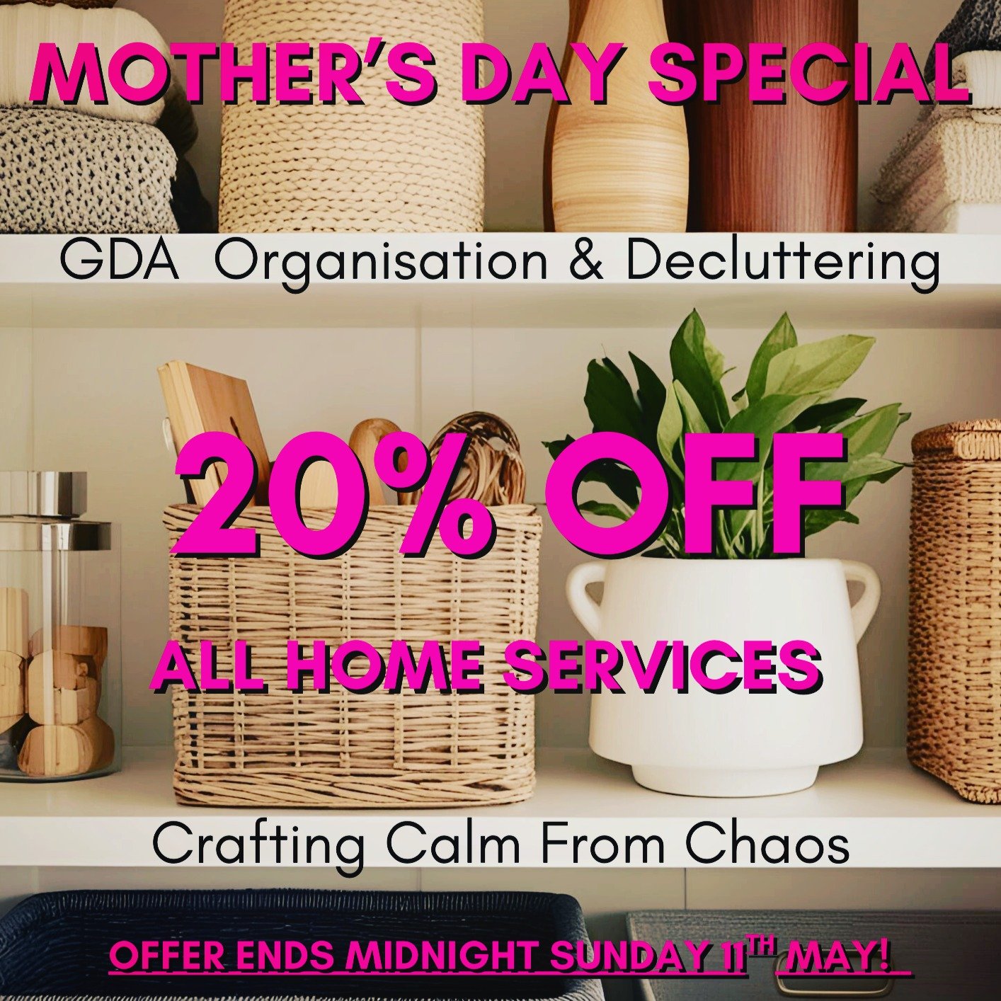 In precisely 19 Days, it will be Mother's Day (or, Favourite Care Giver's Day 😉😊). 

Why not think a bit out of the box this year? No more scarves, hastily made, weirdly both warm and cold pancakes, or thing that vaguely resembles pottery. 

Instea