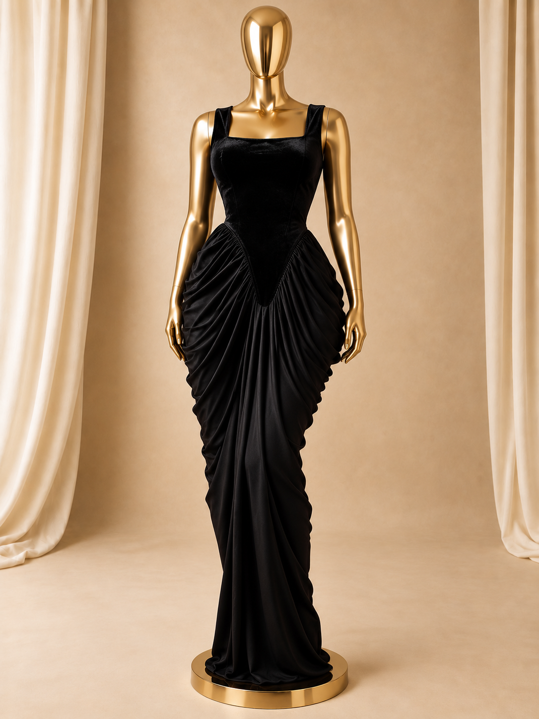 Velvet Majesty Gown