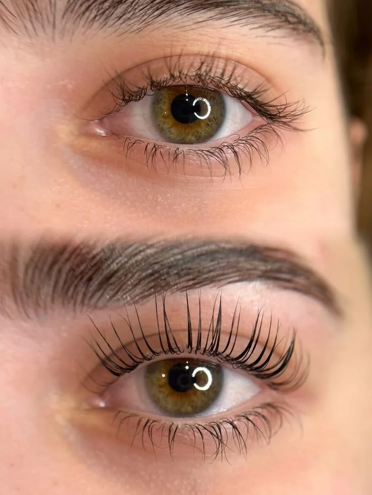 lash lift and tint