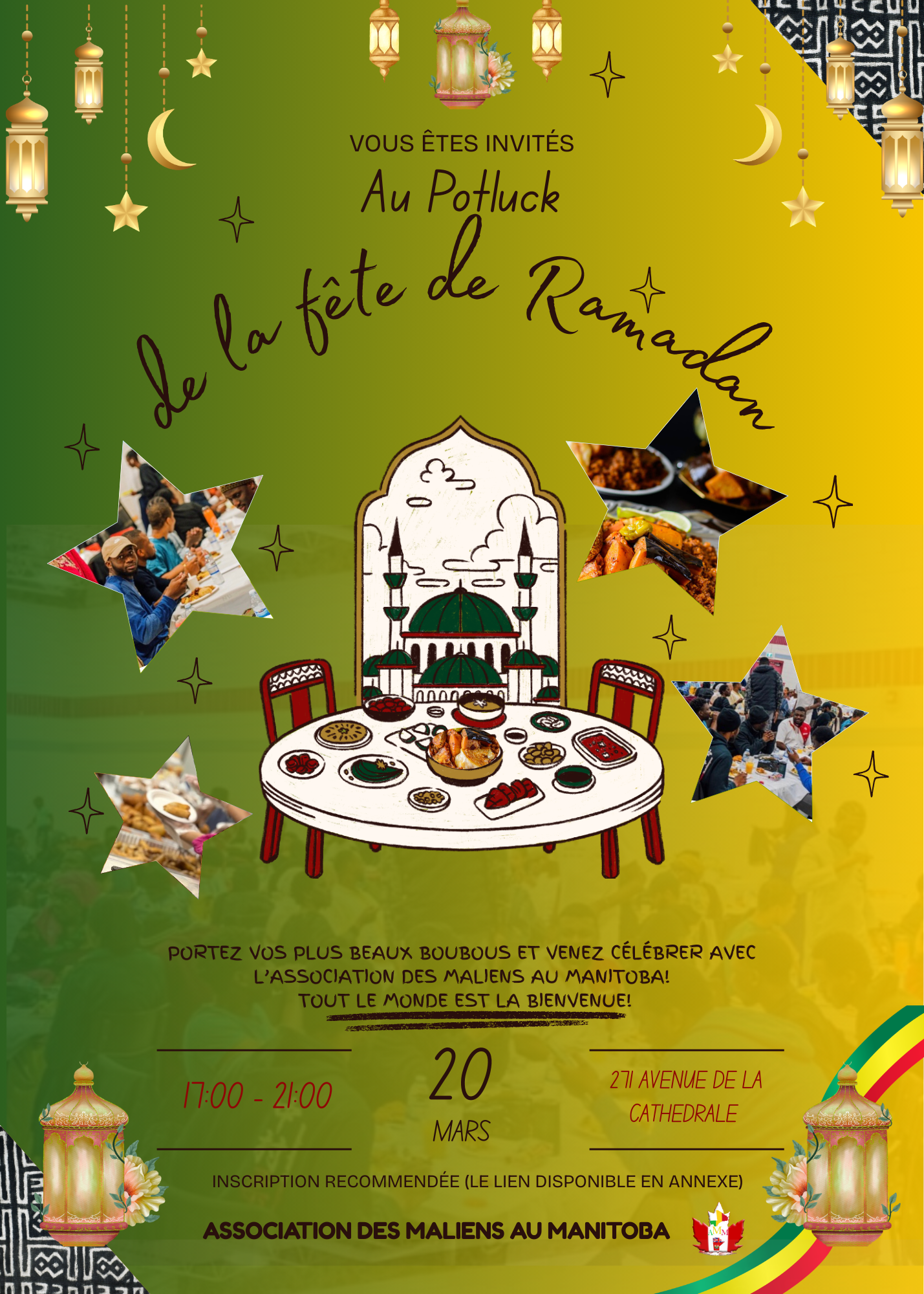 Potluck de la fête de Ramadan