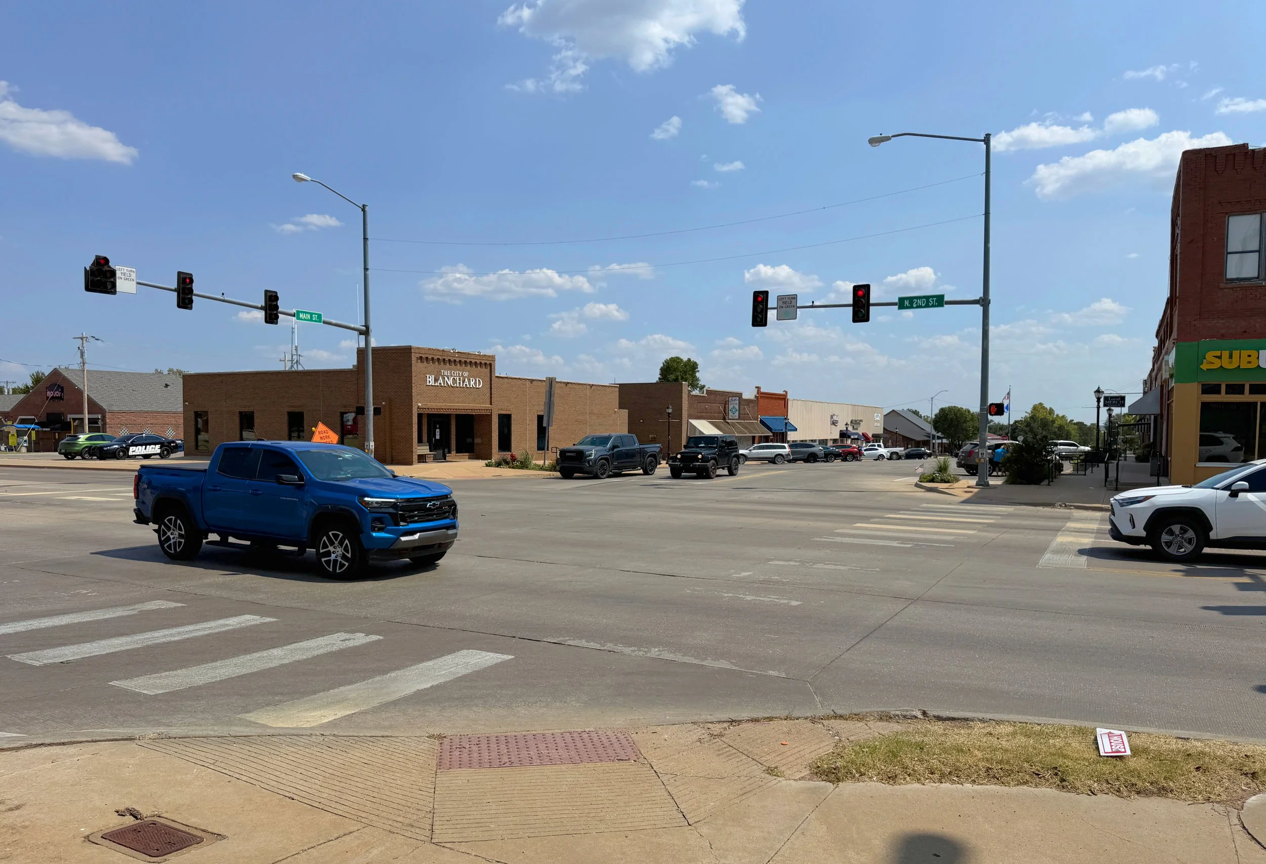 Blanchard, Oklahoma neighborhood served by Dolphin Appliance's local appliance repair services