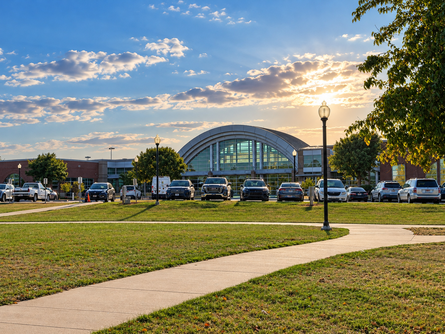 Mustang Town Center in Mustang, Oklahoma, home of the Mustang Recreation Center and community facilities