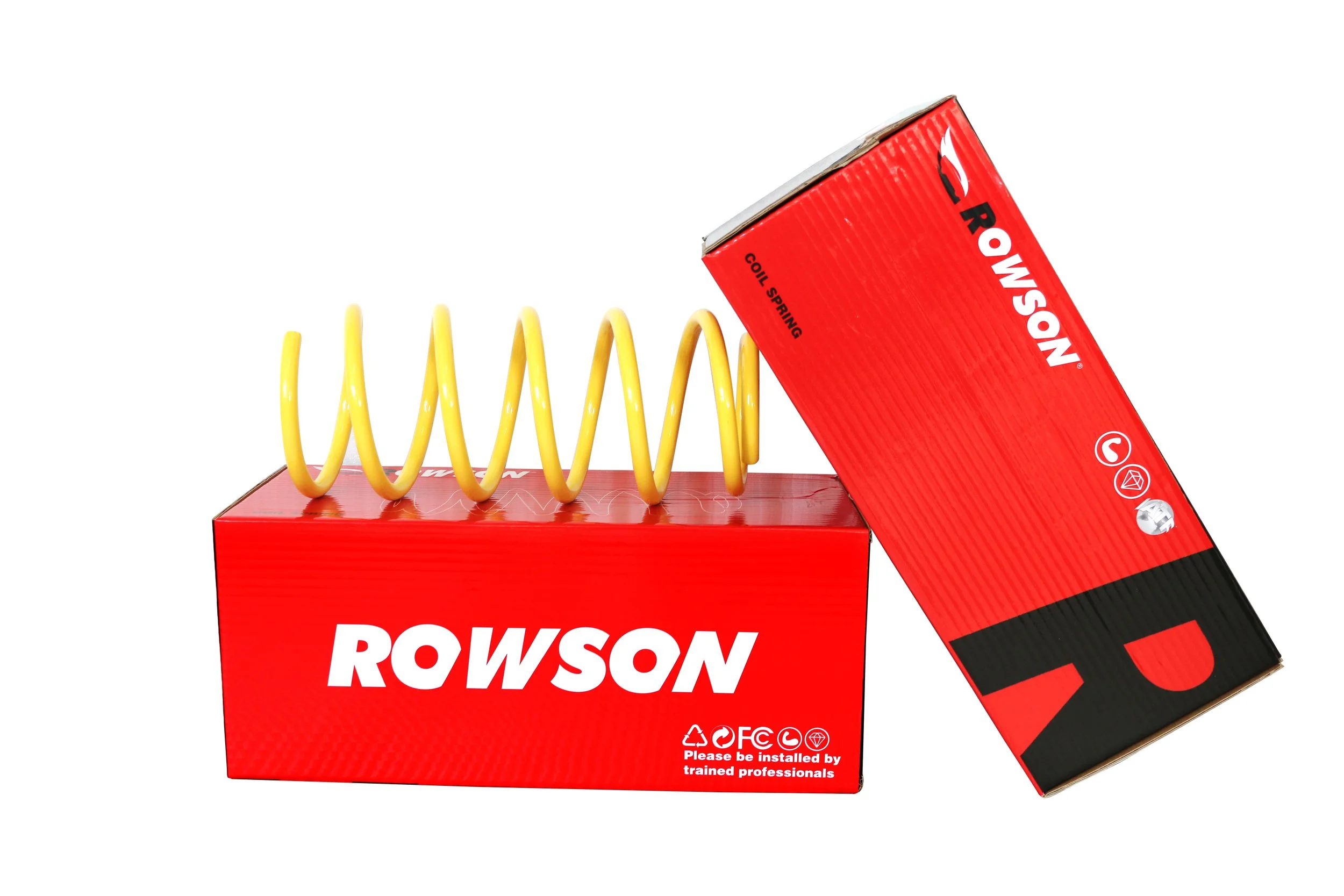 ROWSONAutomotive Coil Springs for Lexus RX330 (FR) Yellow | 48131-48021