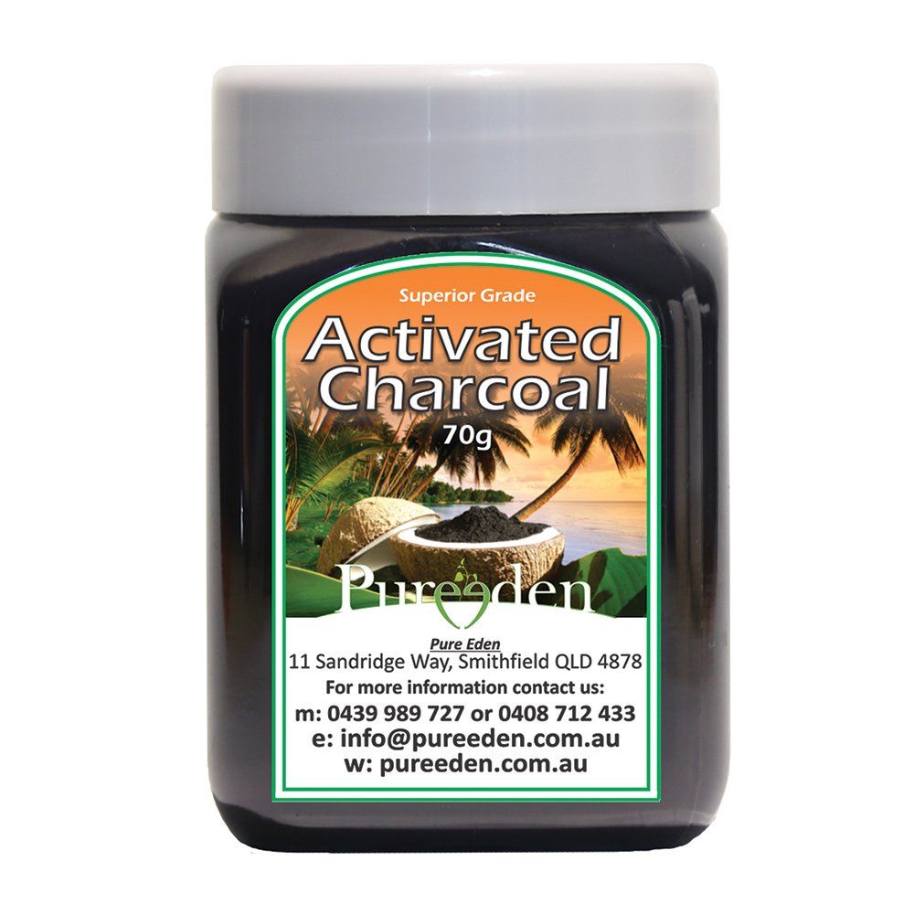 Pure Eden Activated Charcoal Powder 70g