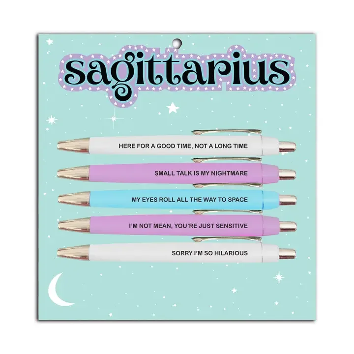 Sagittarius Pen Set – Funny Astrology Gift