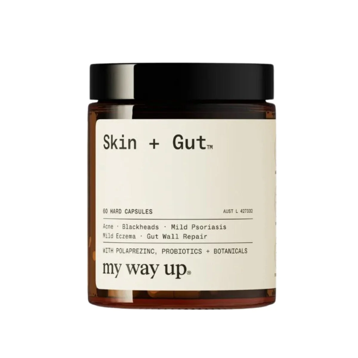 My Way Up Skin + Gut 60 Capsules