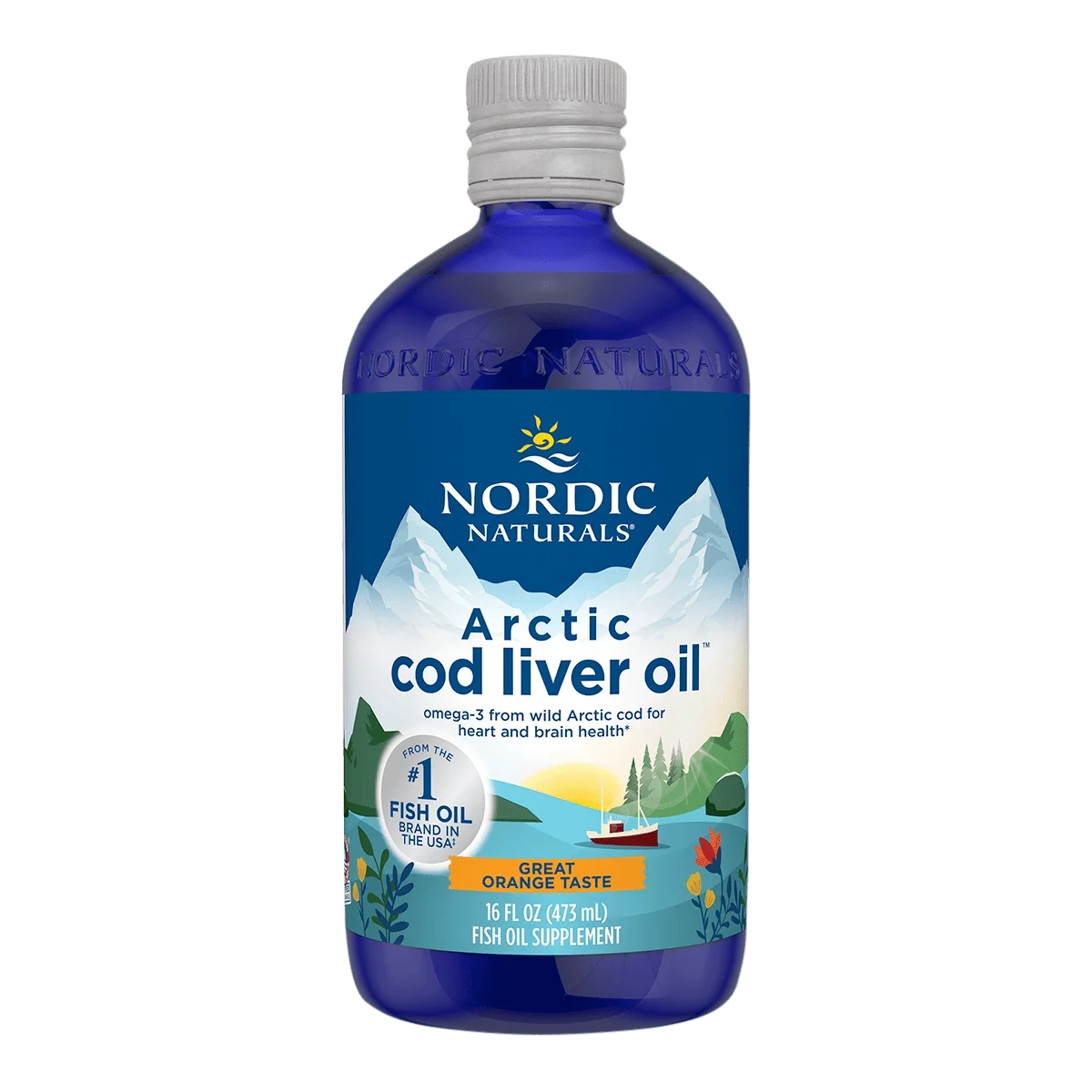 Nordic Naturals Arctic Cod Liver Oil Orange 473ml