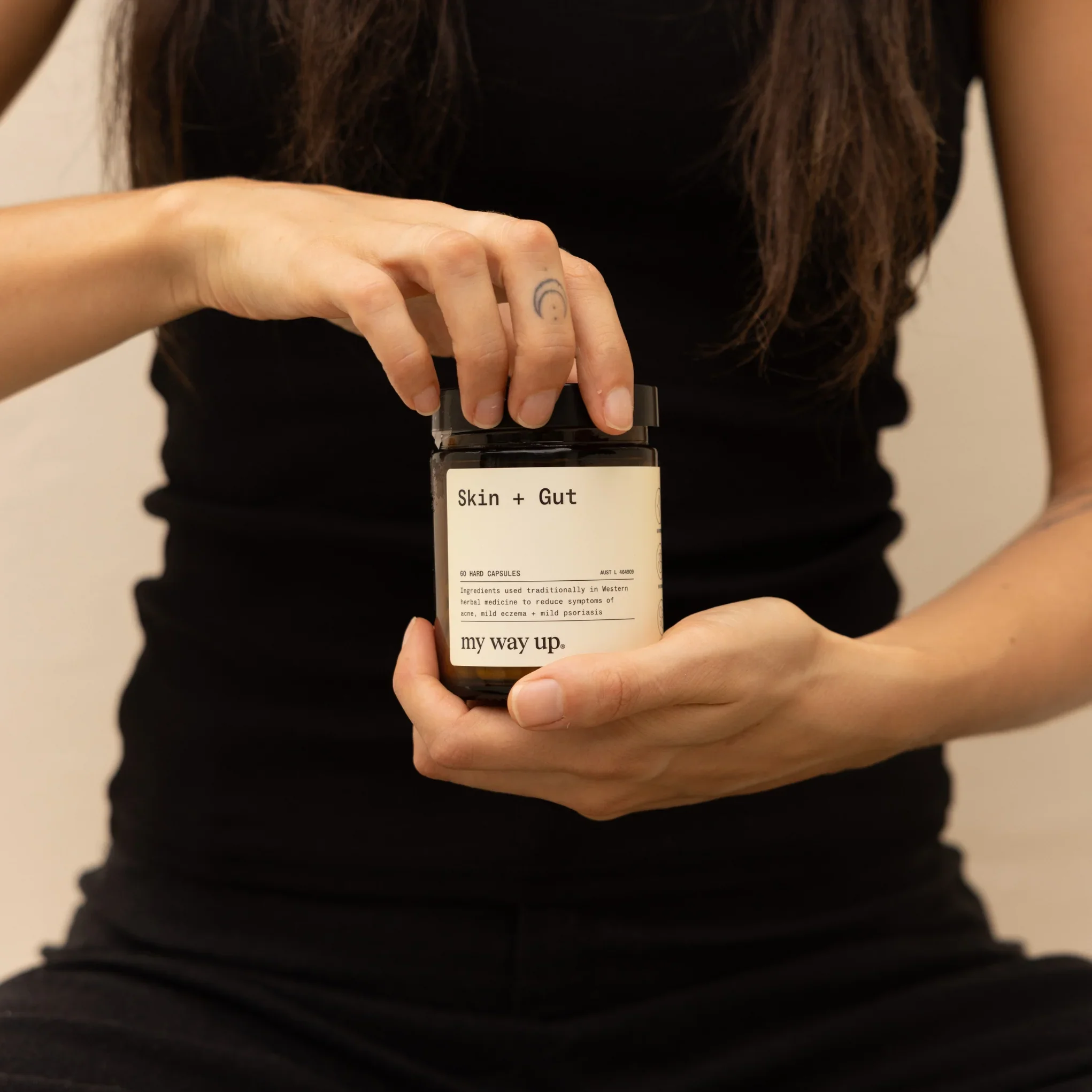 Skin Gut Product Stomach Model Shot