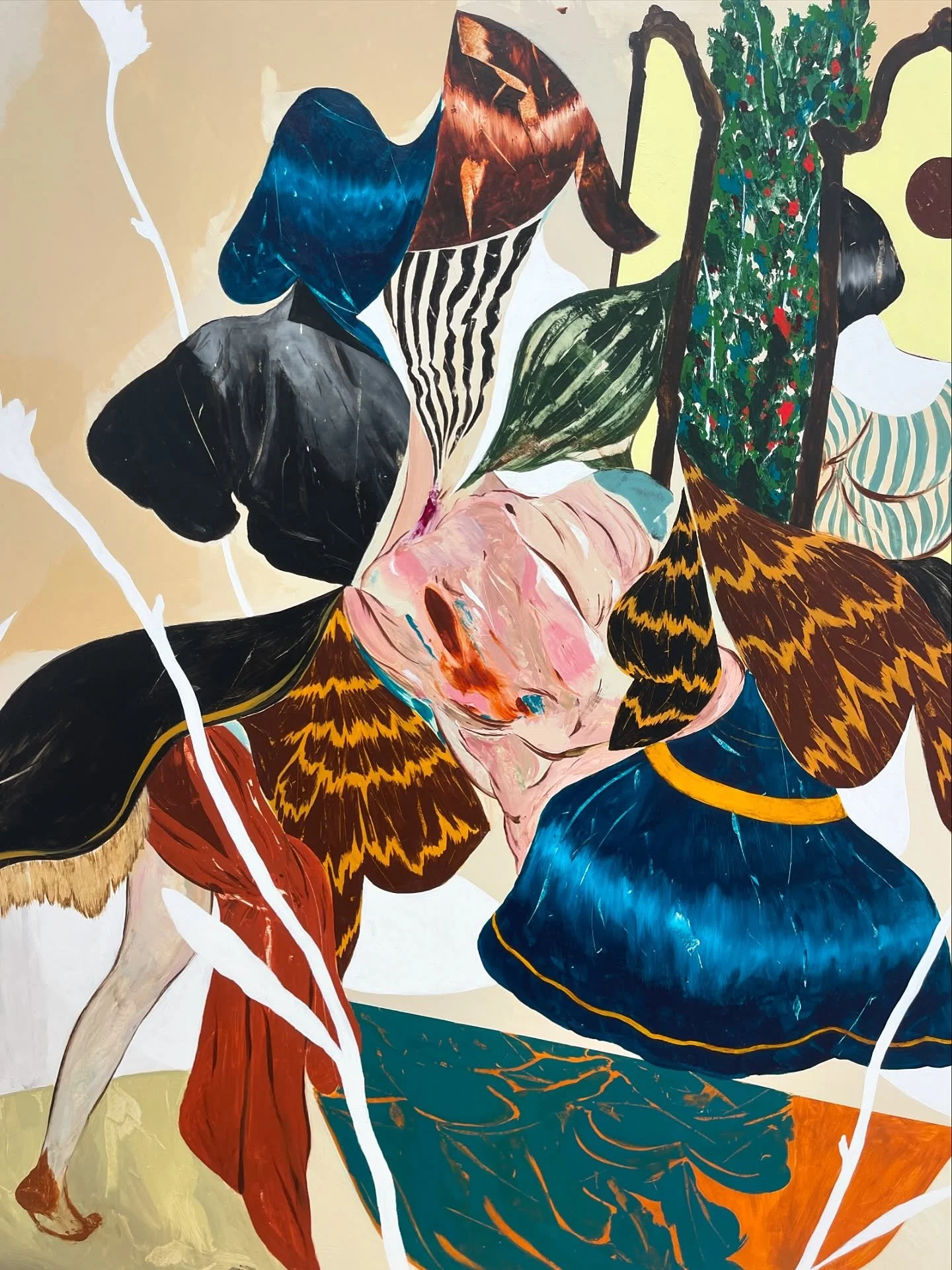 Cinder In The Moonlight, 2025 by Kenichi Hoshine

I first encountered &lsquo;Cinder In The Moonlight&rsquo; while walking through Hoshine&rsquo;s exhibition &lsquo;And There Came a Storm Beneath a Cutthroat Moon&rsquo; at #NinoMierGallery. Initially,