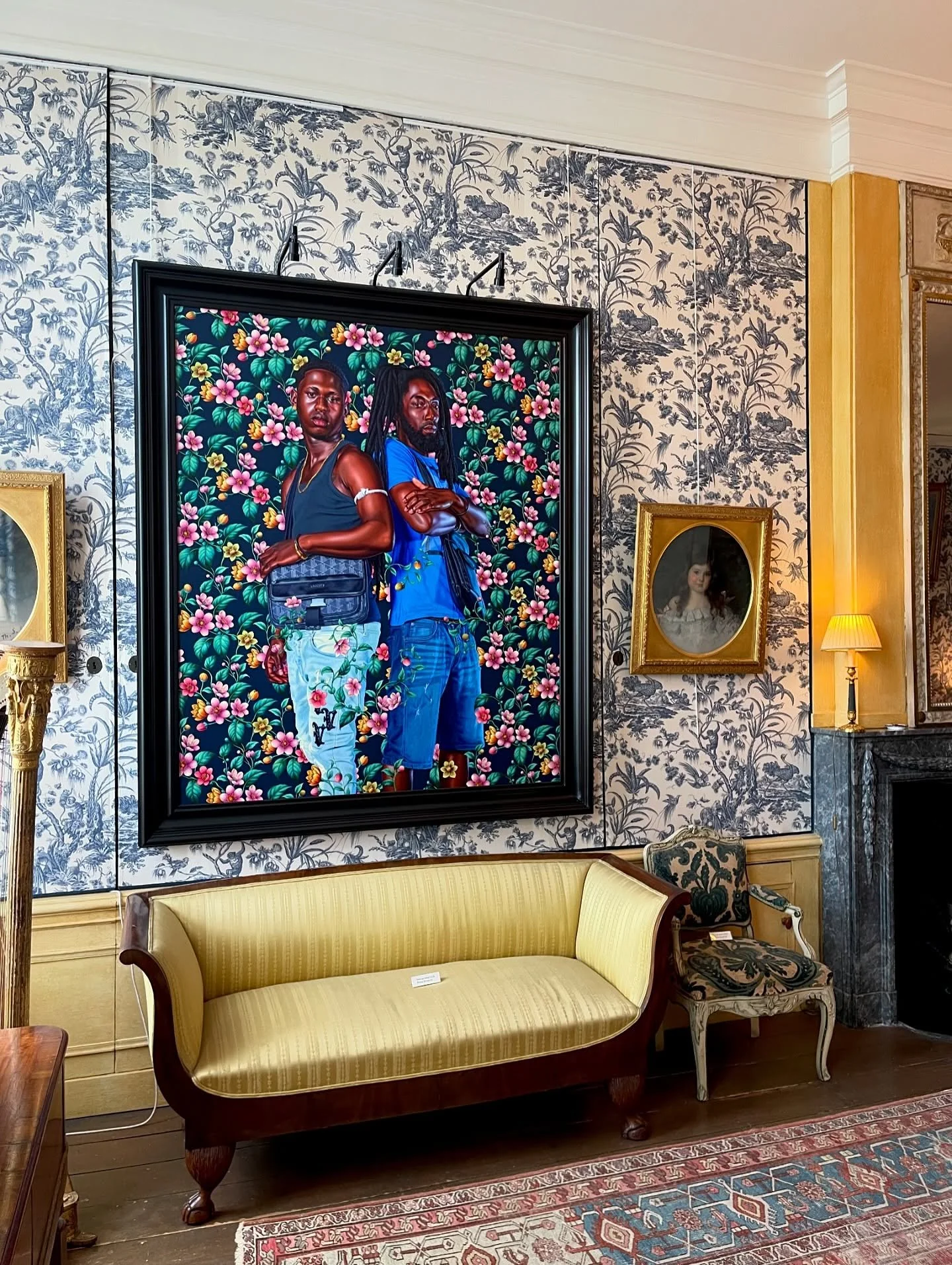 Once I got back to Amsterdam, Kehinde Wiley&rsquo;s exhibition at #MuseumVanLoon was my very first stop&mdash;and the only word that comes to mind is refreshing.

Known for its 17th&ndash;19th century interiors and portraiture, the Van Loon isn&rsquo